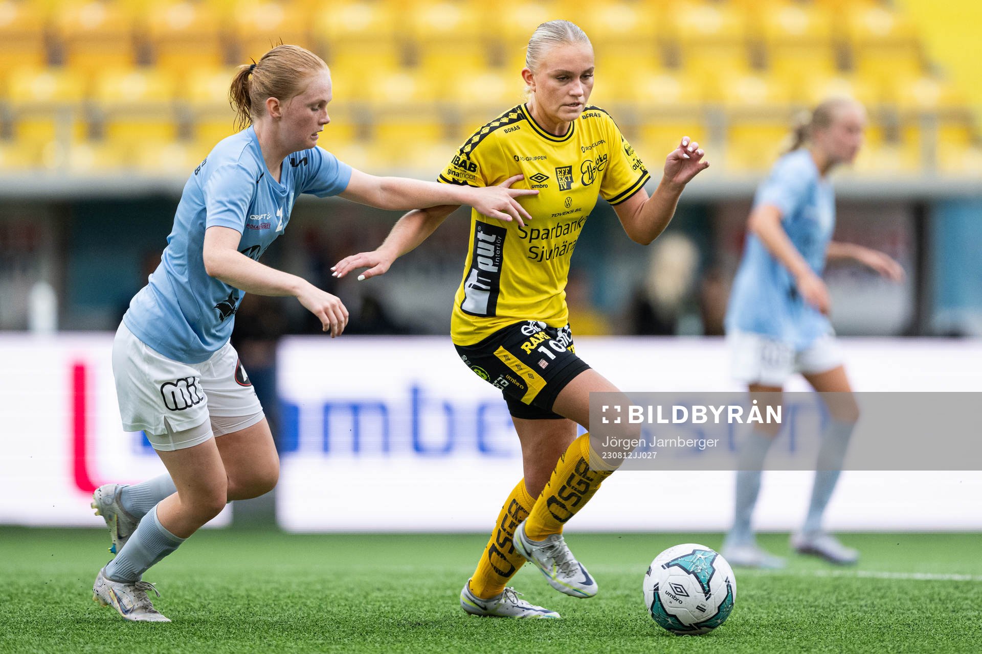 Vikens Elsa Blomquist och Elfsborgs Matilda Ståhlbom