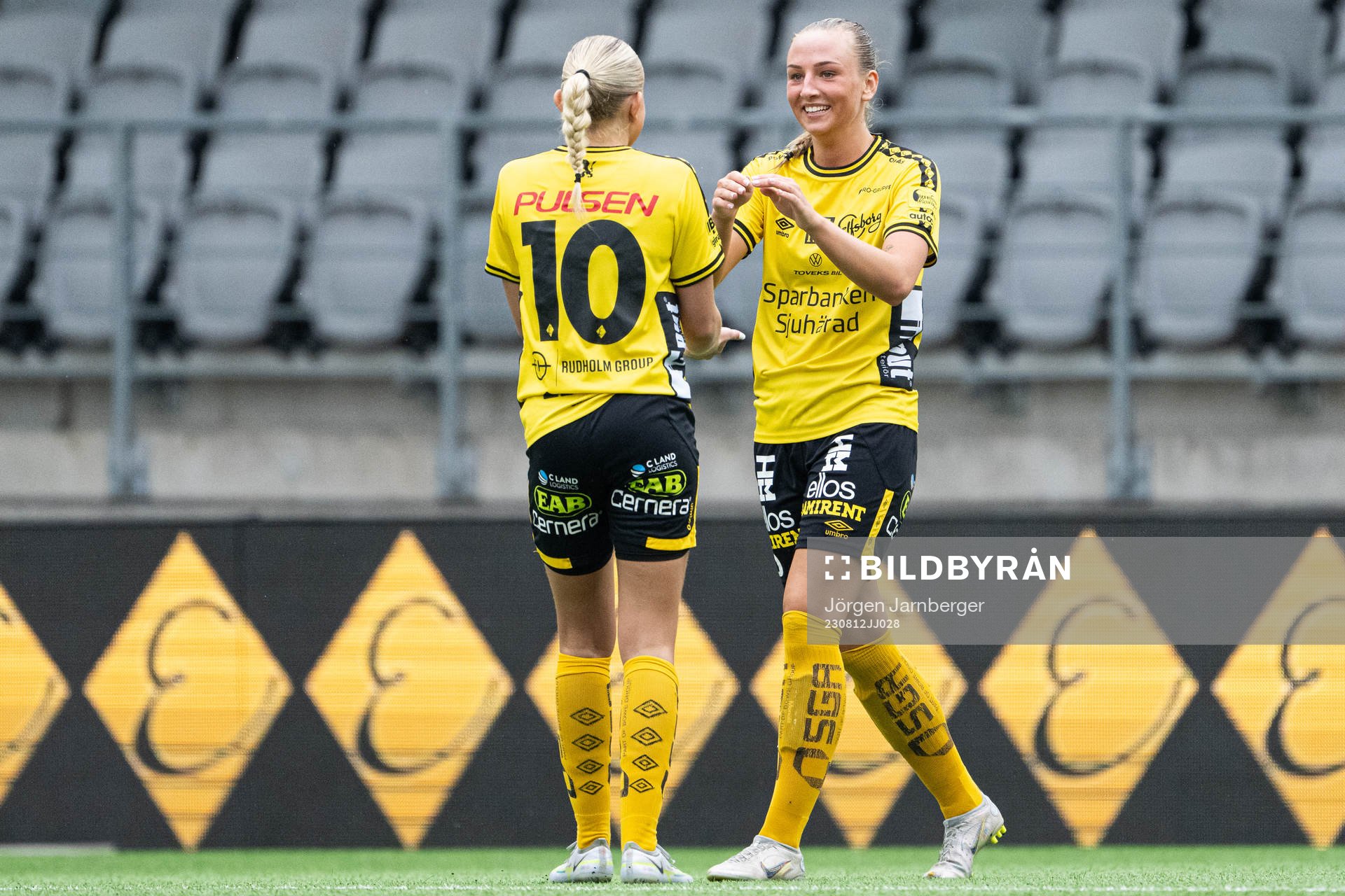 Elfsborgs Stina Jensen jublar