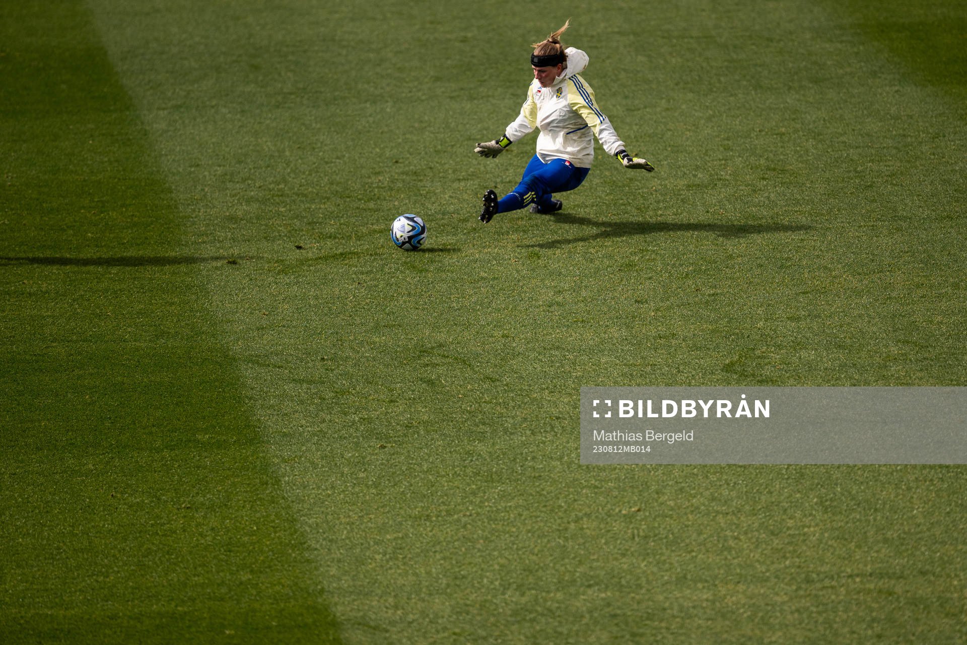 Goalkeeper Tove Enblom of the Swedish women's national