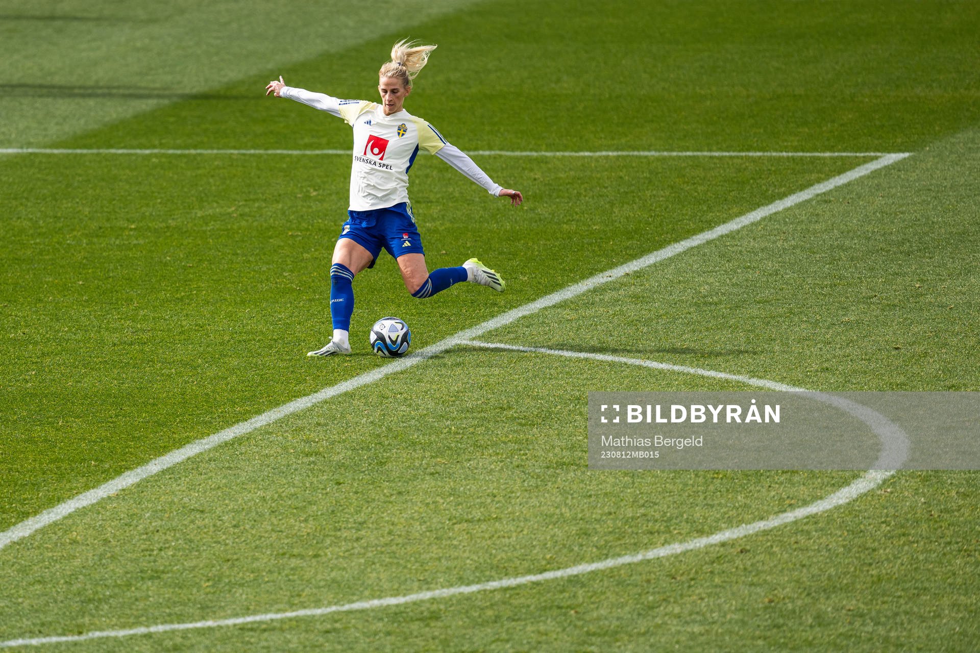 Sofia Jakobsson of the Swedish women's national football