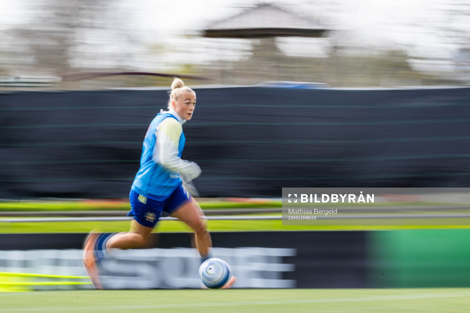 Hanna Bennison of the Swedish women's national football