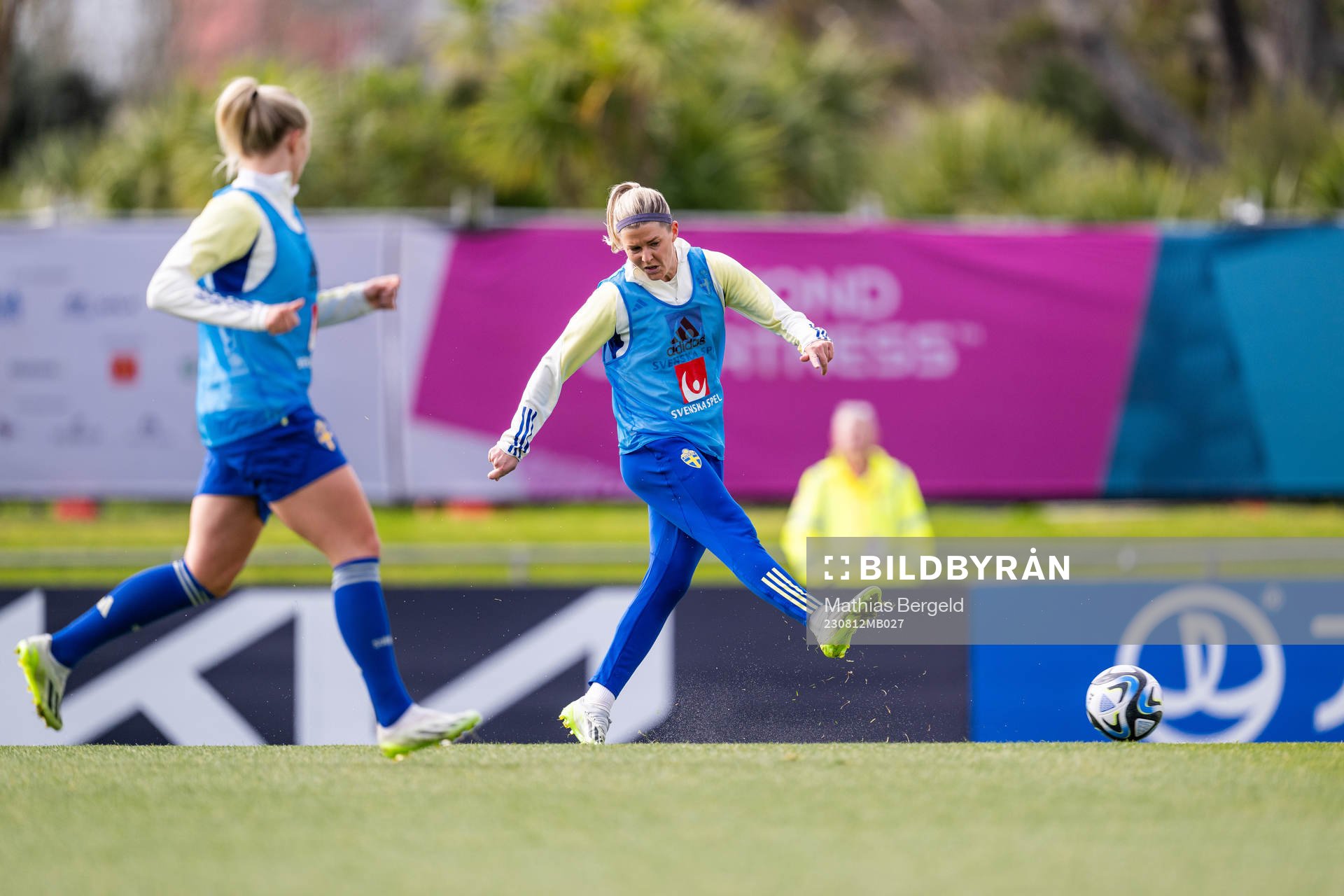 Olivia Schough of the Swedish women's national football