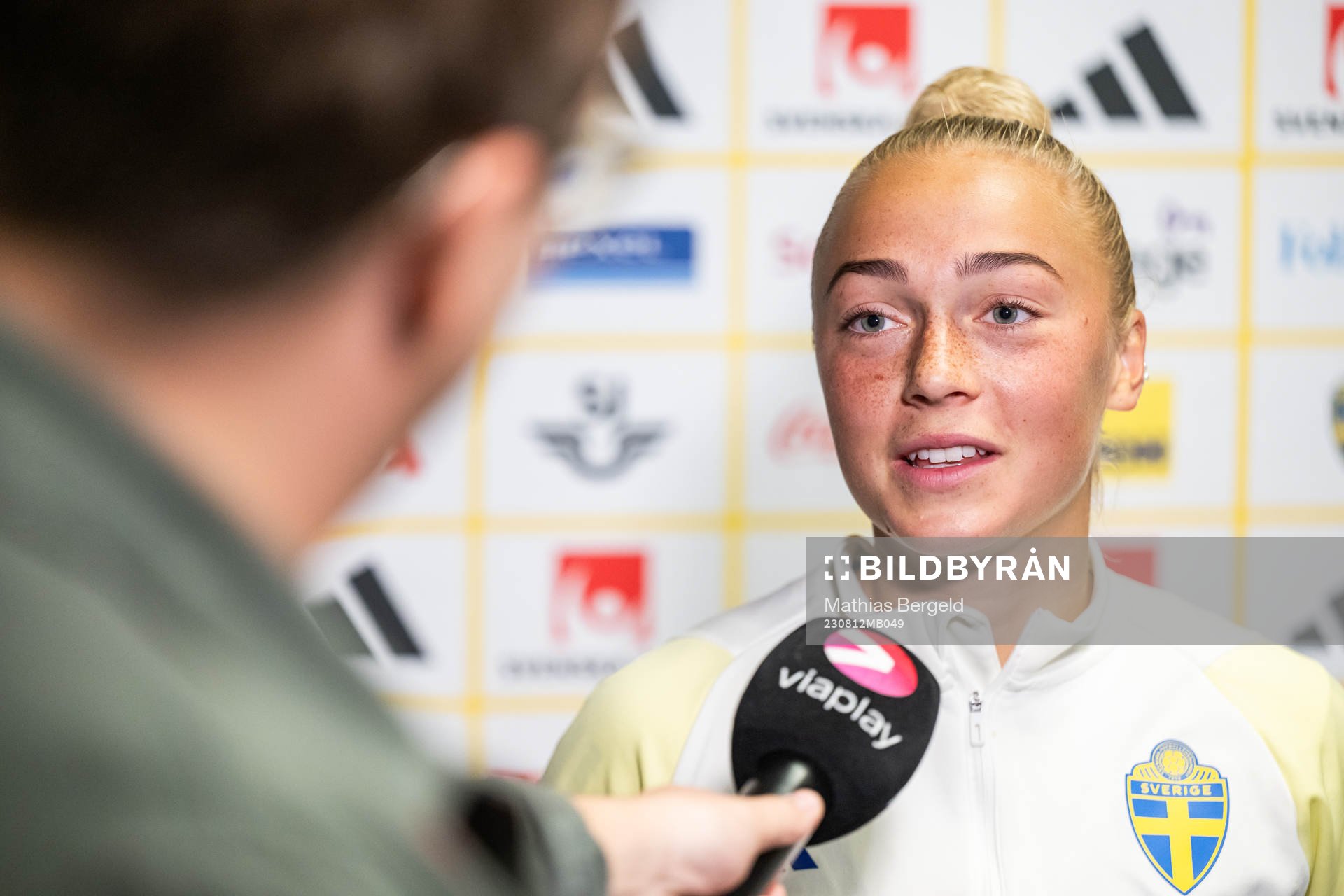 Hanna Bennison of the Swedish women's national football
