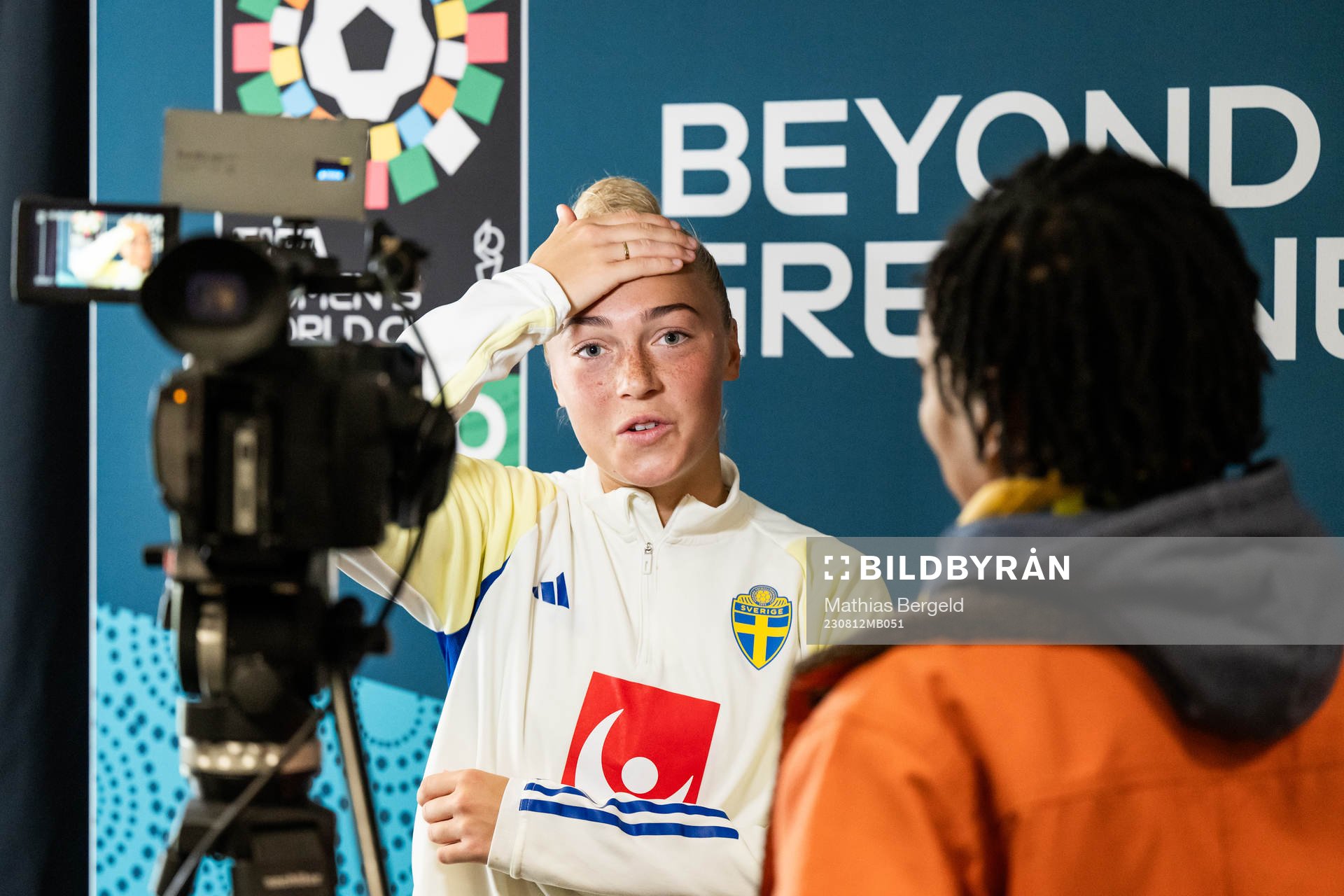 Hanna Bennison of the Swedish women's national football
