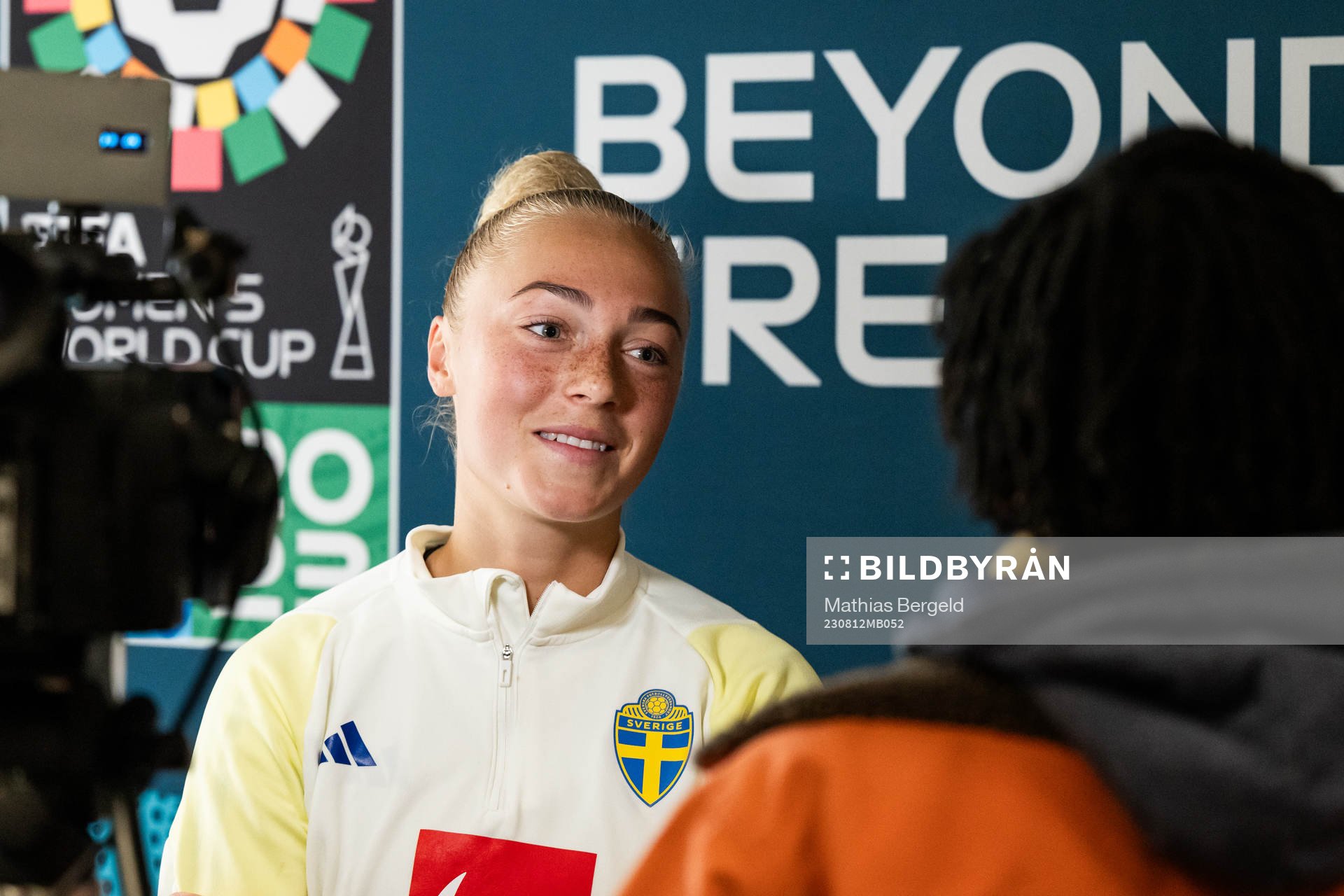 Hanna Bennison of the Swedish women's national football