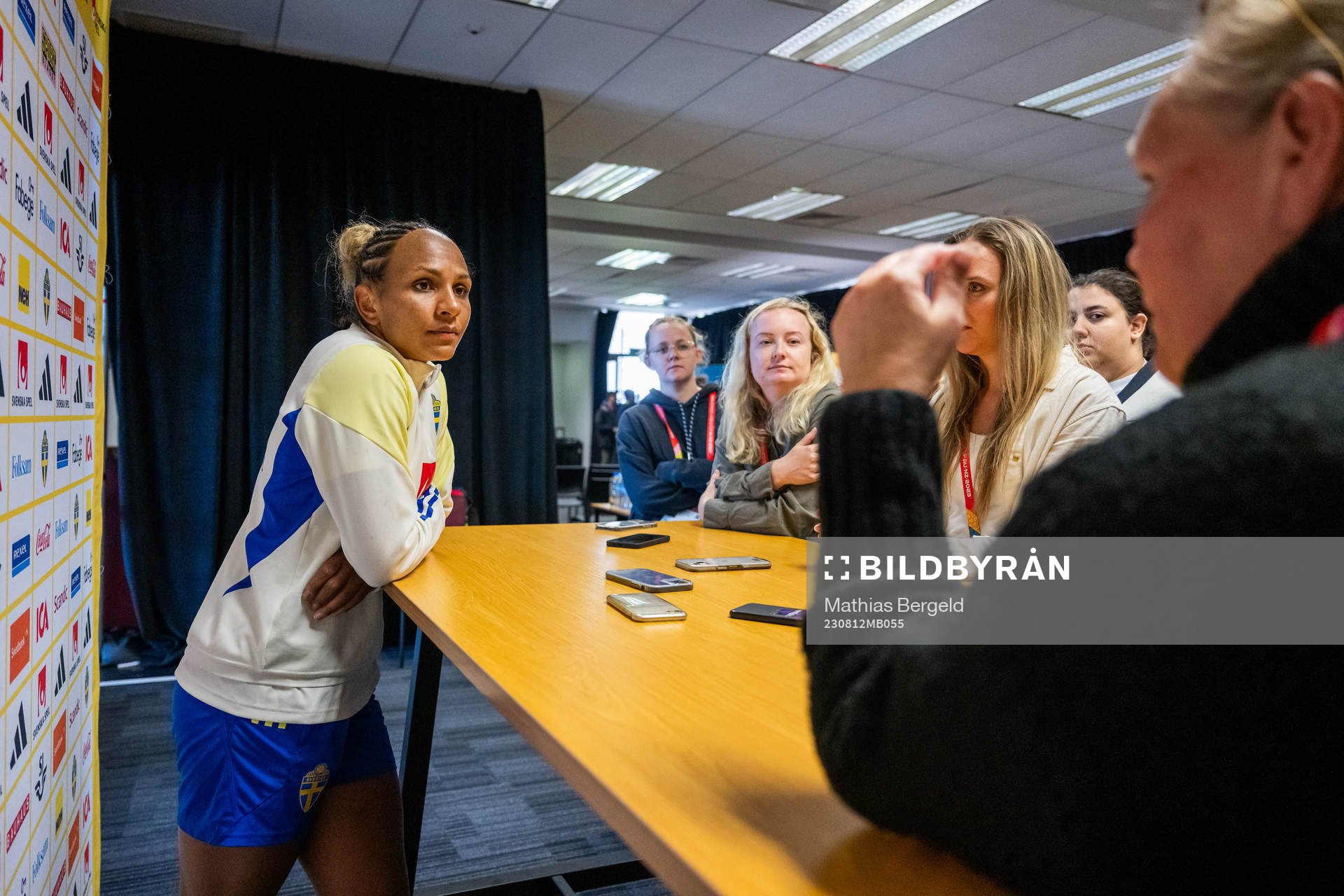 Madelen Janogy of the Swedish women's national football