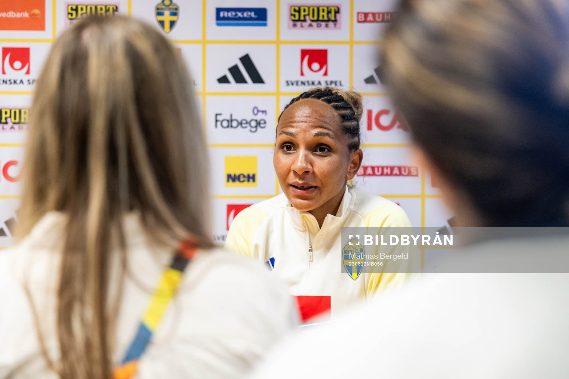 Madelen Janogy of the Swedish women's national football