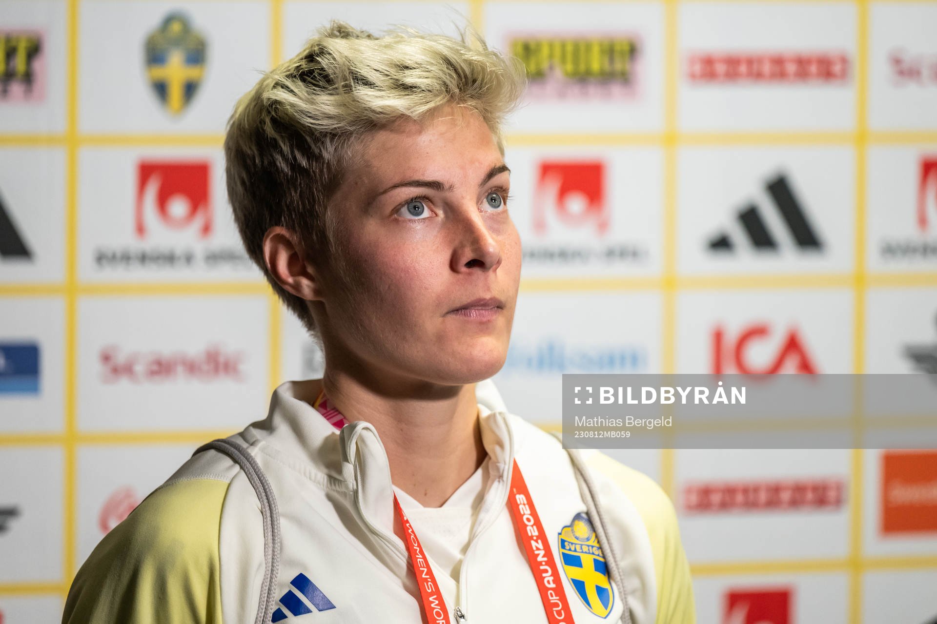 Lina Hurtig of the Swedish women's national football team