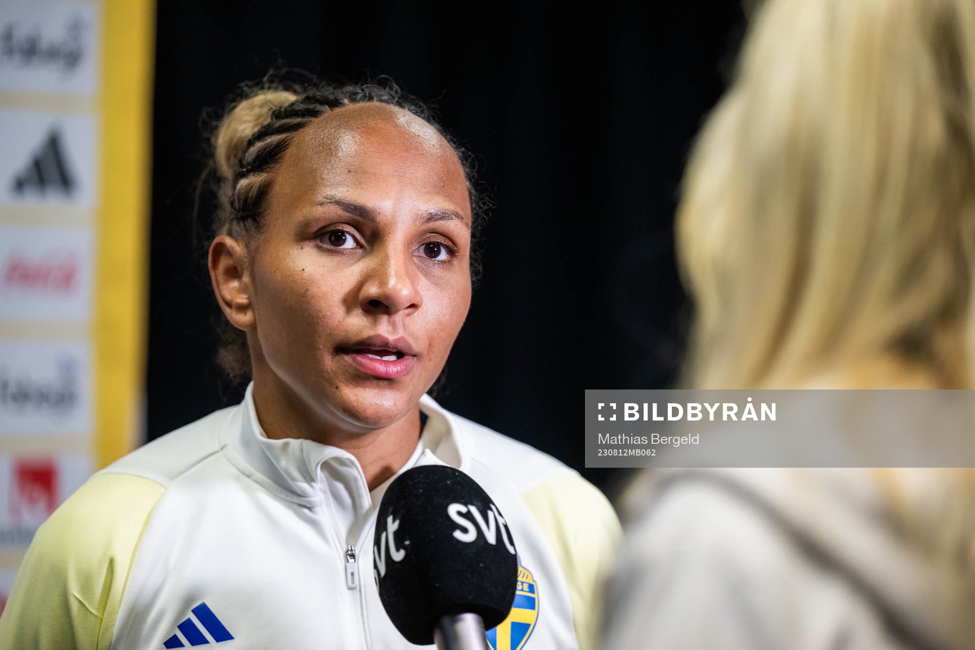 Madelen Janogy of the Swedish women's national football