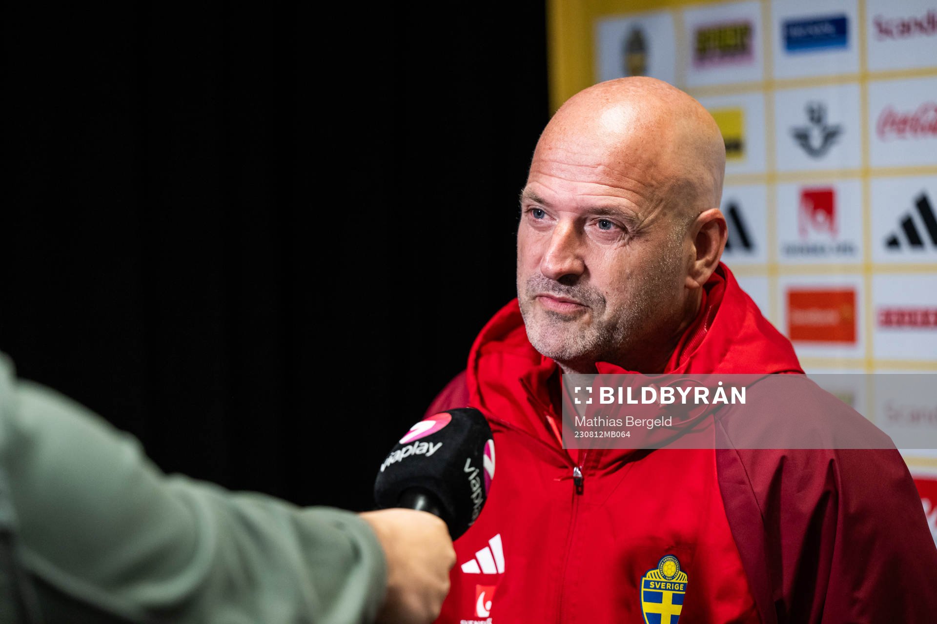 Assistant coach Magnus Wikman of the Swedish women's