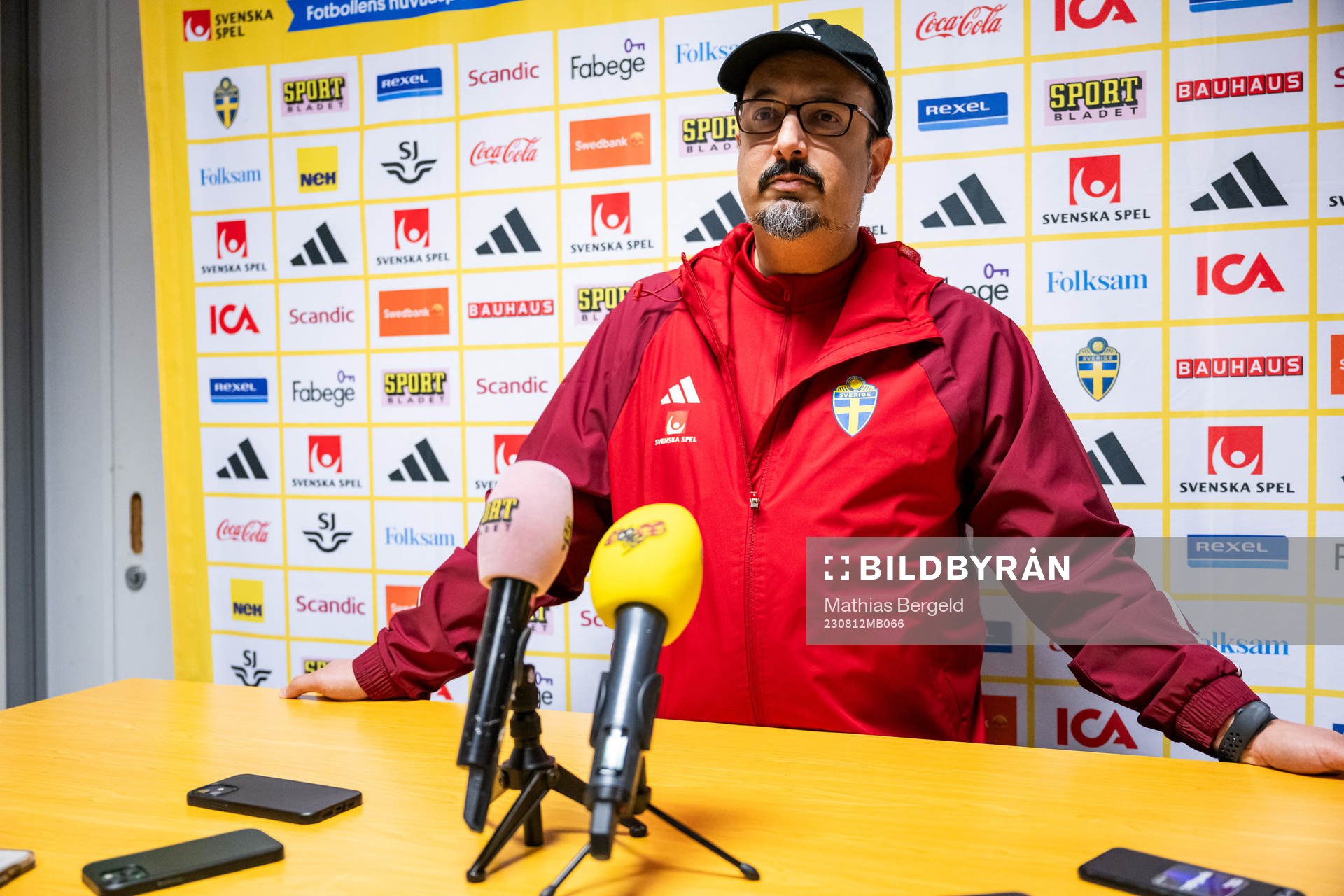 Medical doctor Houman Ebrahimi of the Swedish women's