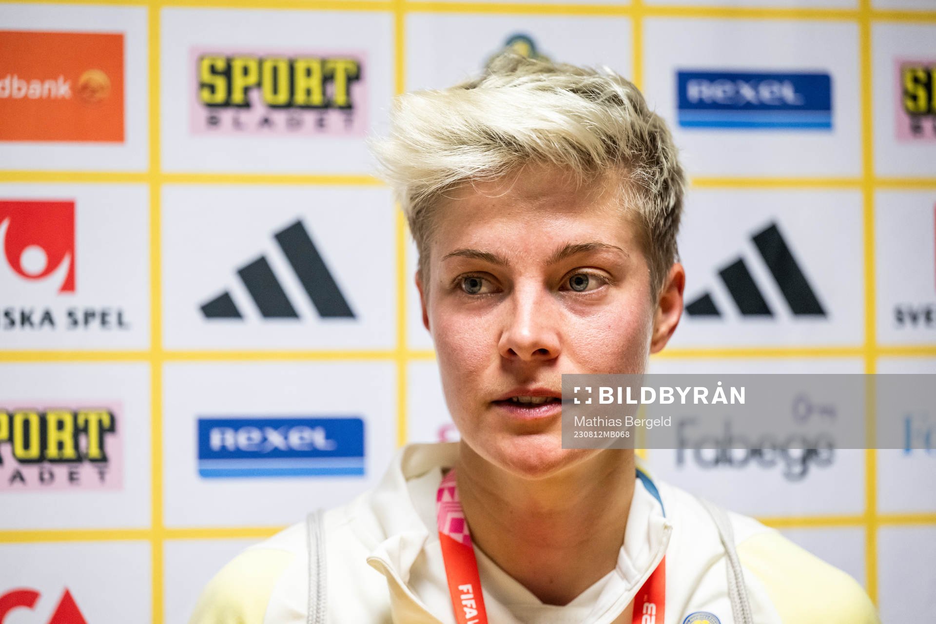 Lina Hurtig of the Swedish women's national football team