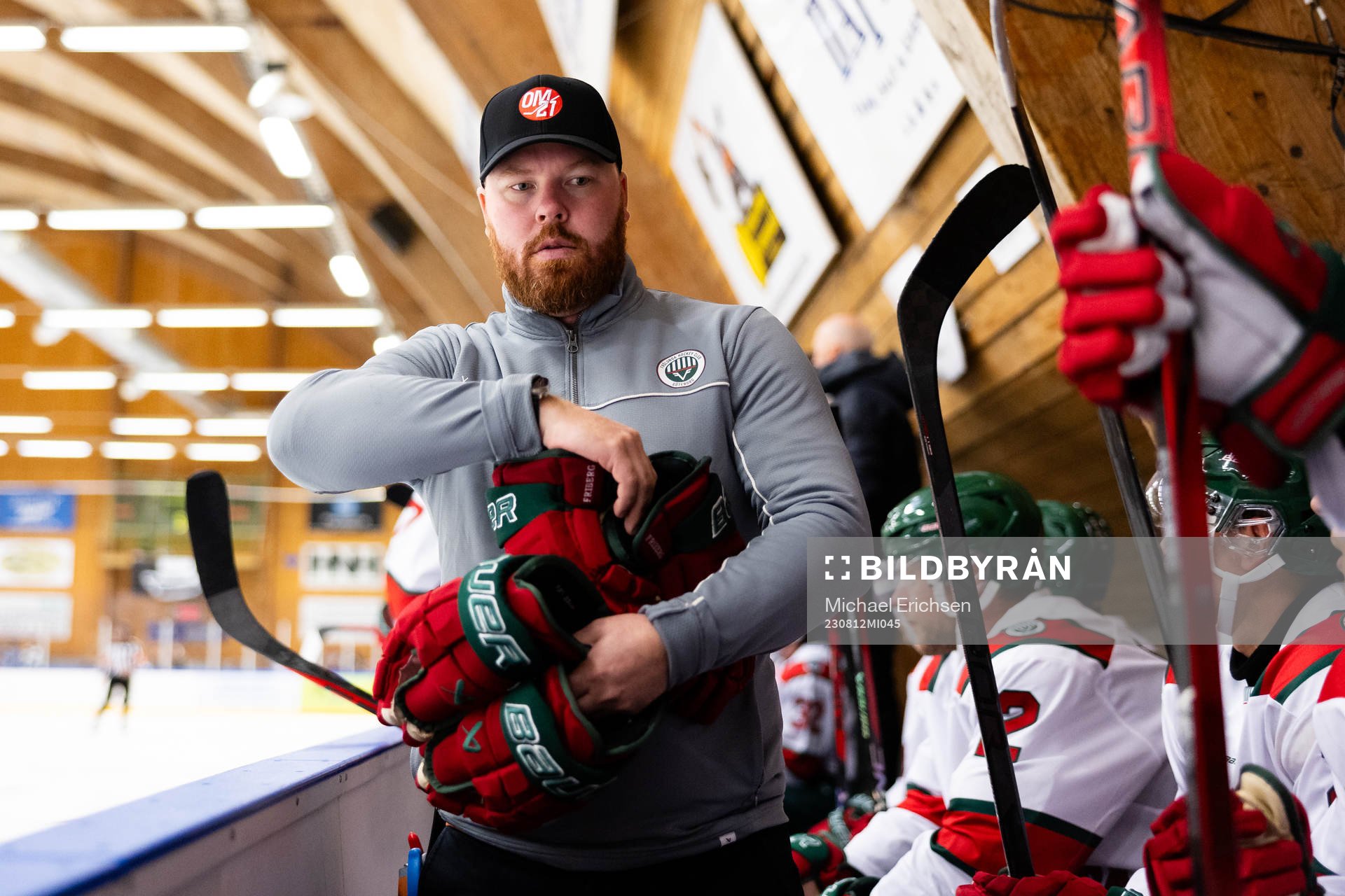 Frölundas materialförvaltare Andy Fagerström