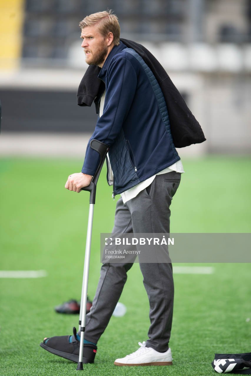 Varbergs skadade målvakt Fredrik Andersson