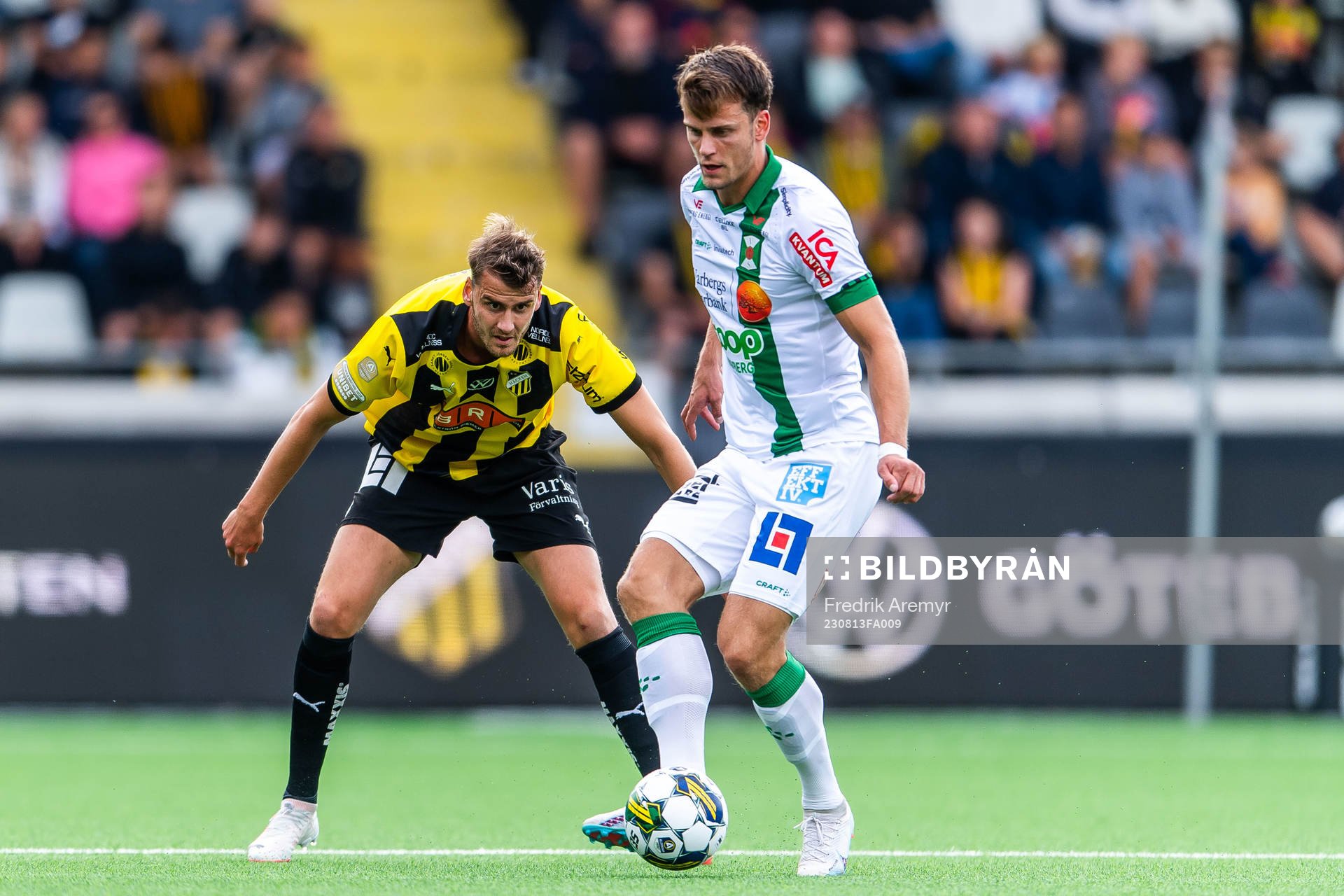 Häckens Johan Hammar och Varbergs Kristoffer Hoven