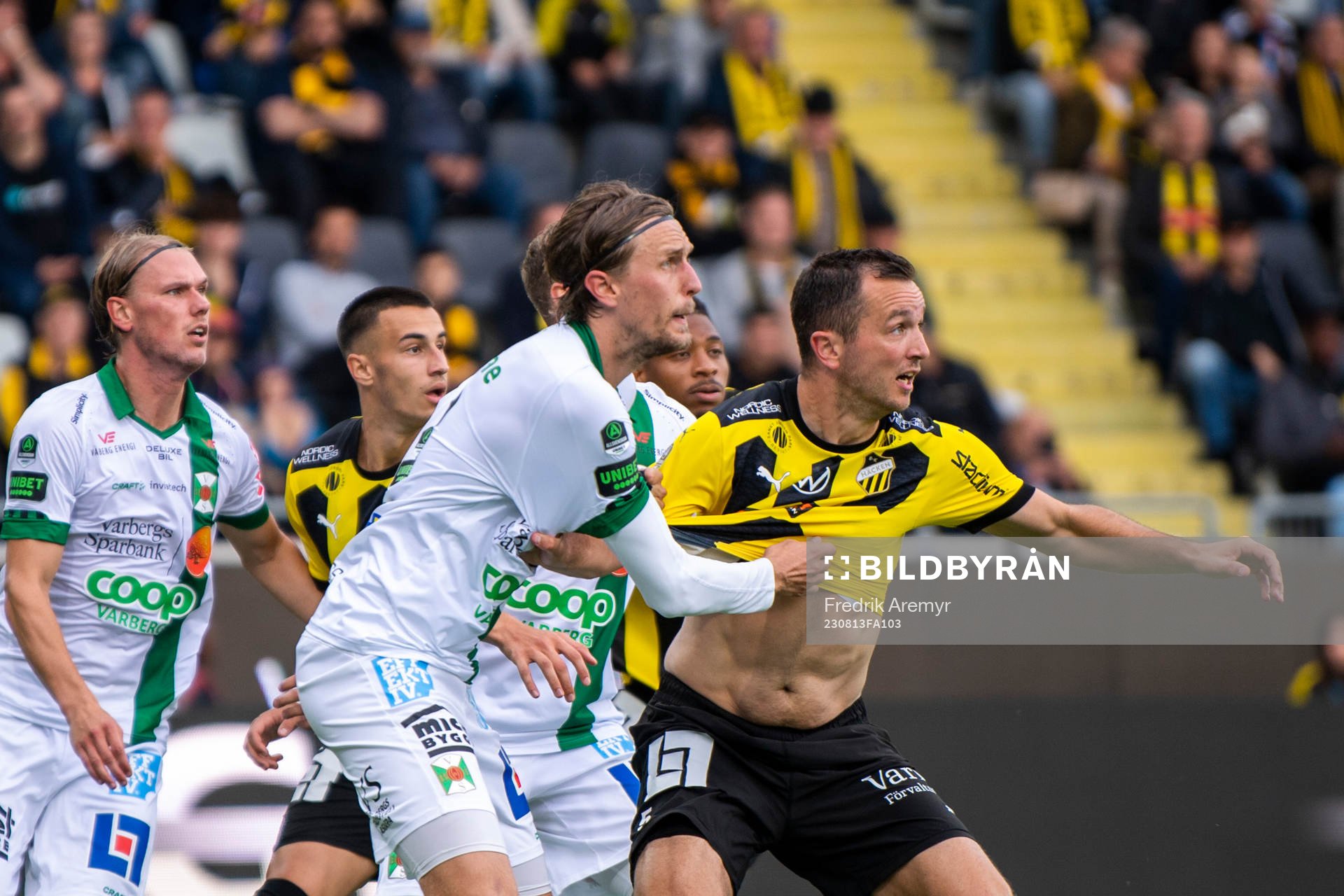 Varbergs Kristoffer Hoven och Häckens Even Hovland