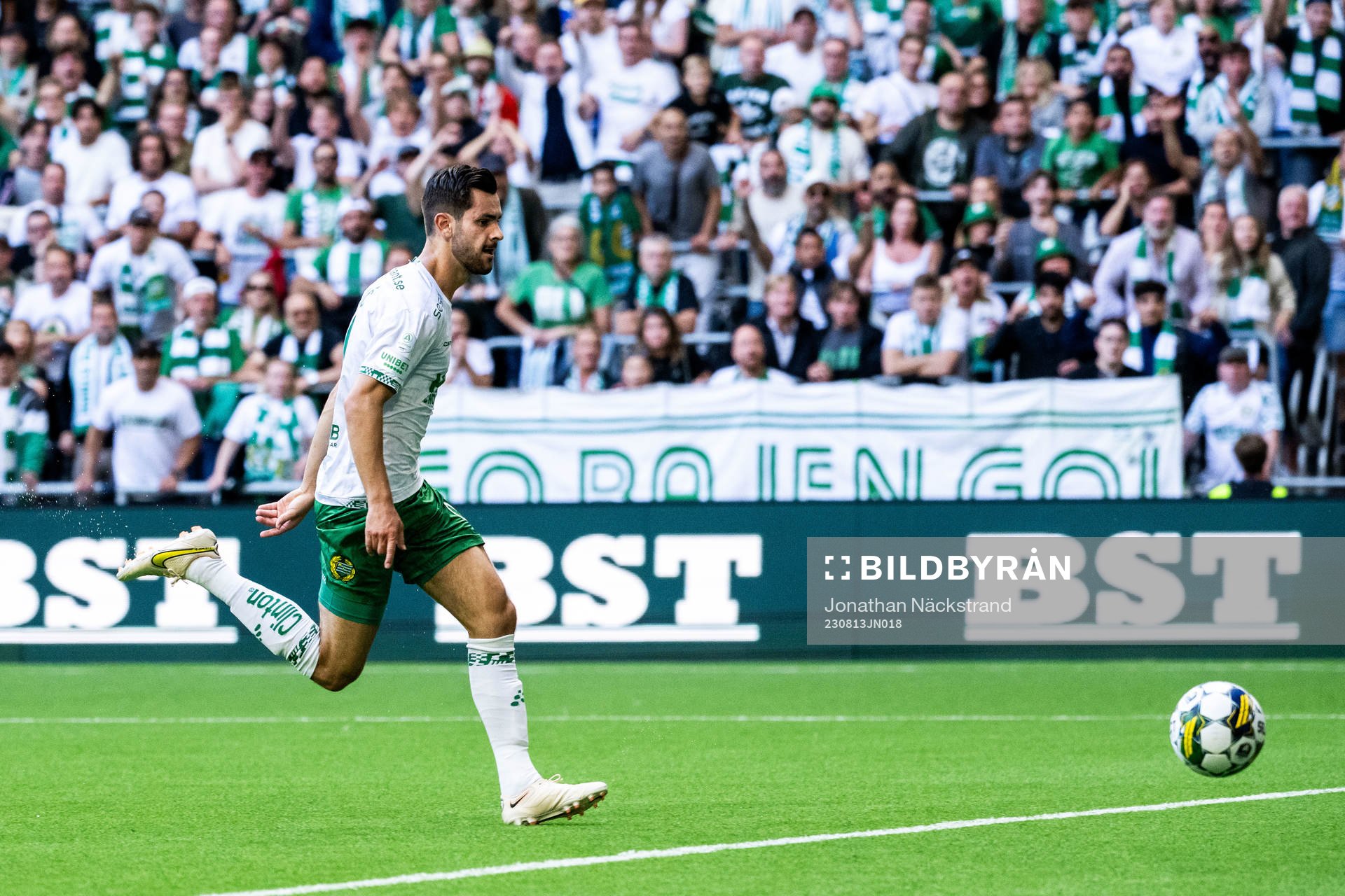 Hammarbys Adi Nalic gör 1-0
