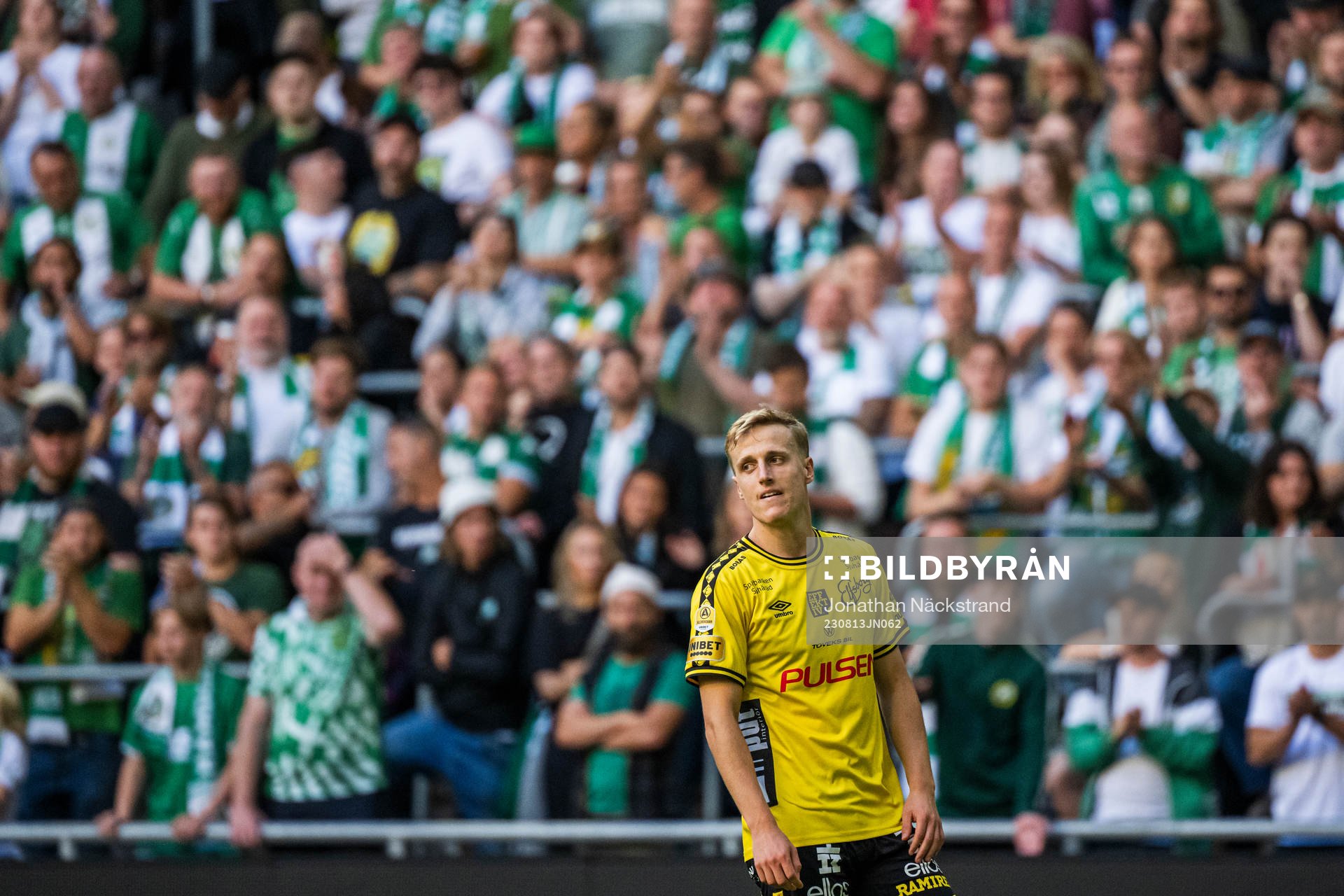 Elfsborgs Jeppe Møldrup Okkels deppar