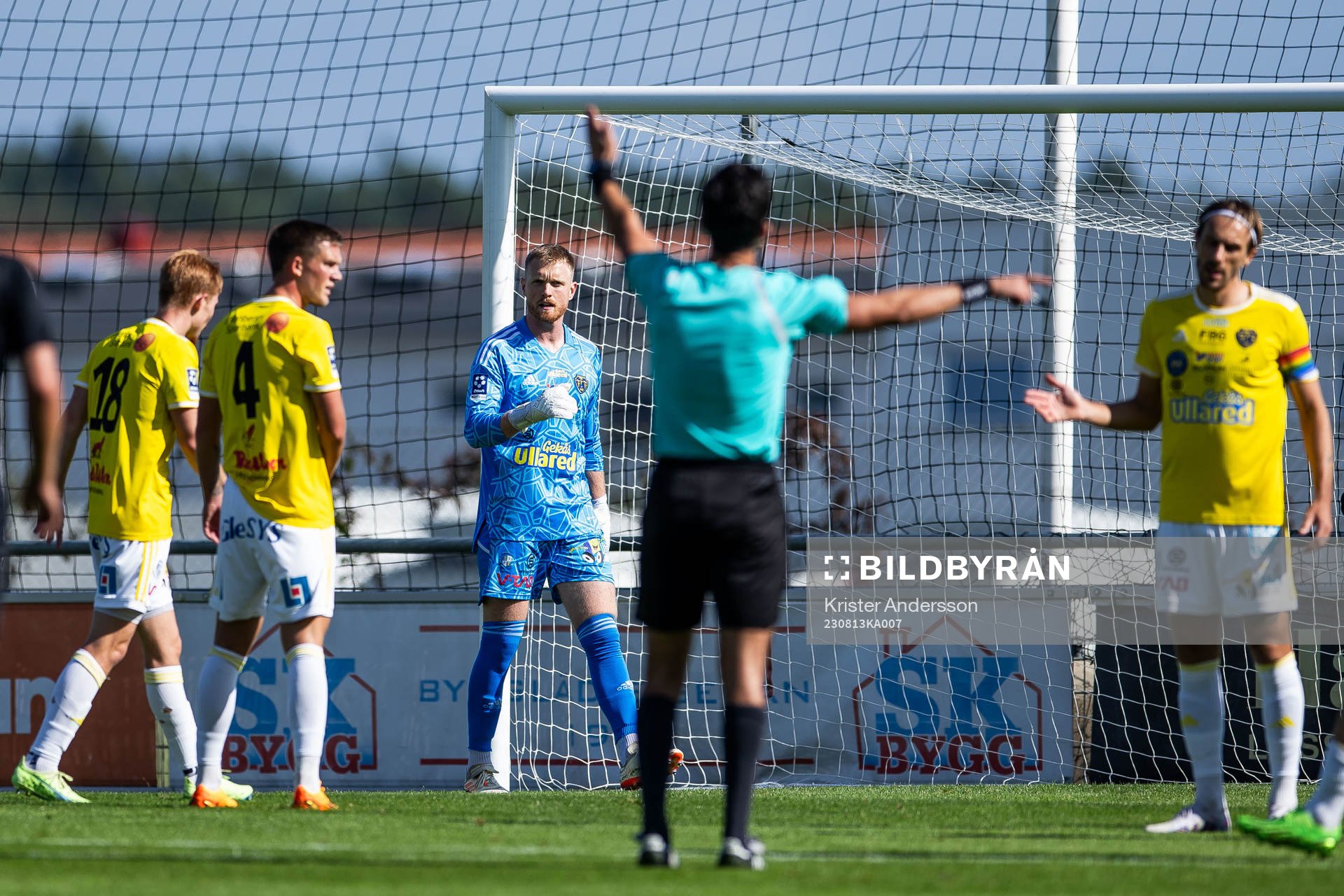 Falkenbergs målvakt Tim Erlandsson
