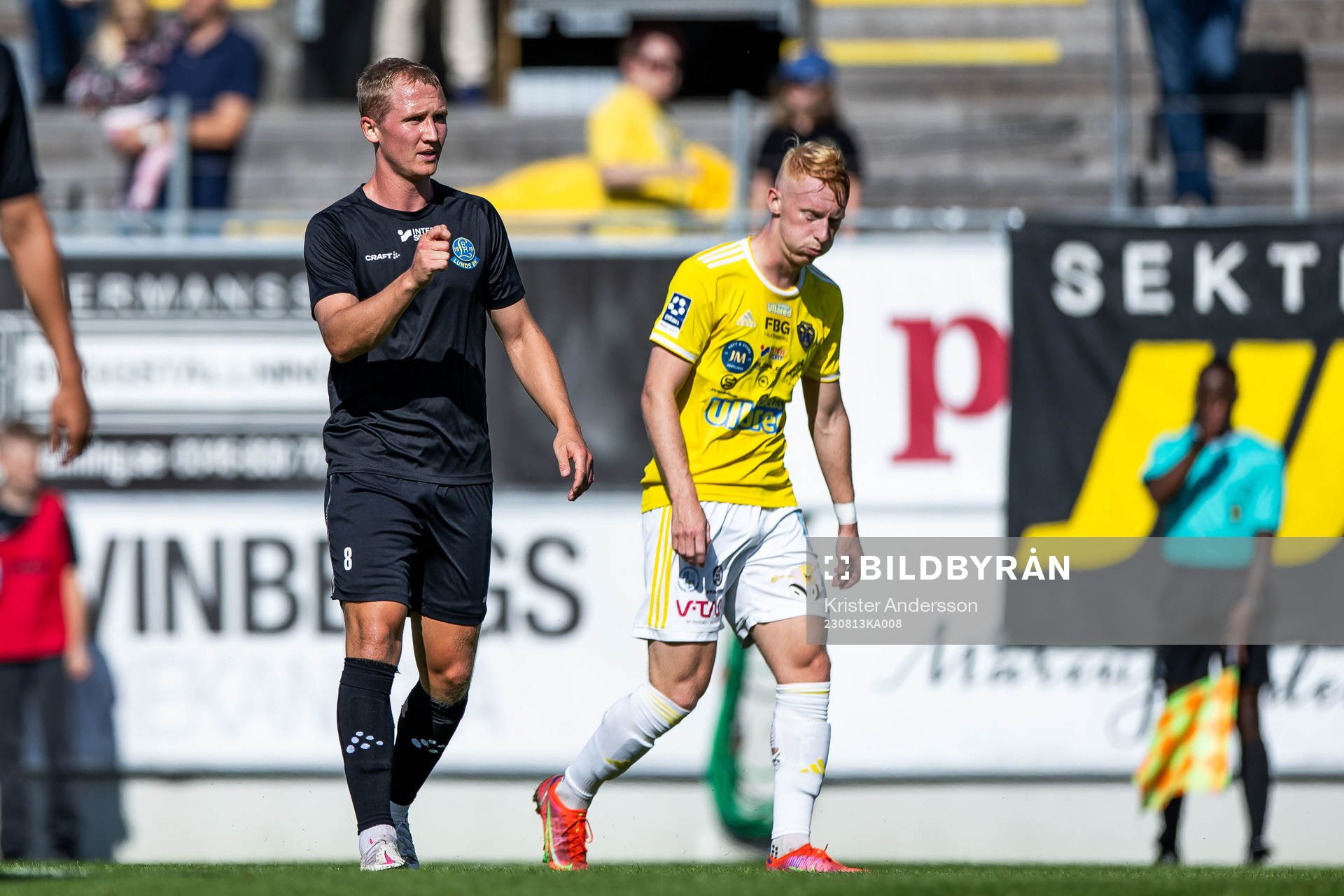 Lunds BKs André Kamp och Falkenbergs Wilhelm Ärlig
