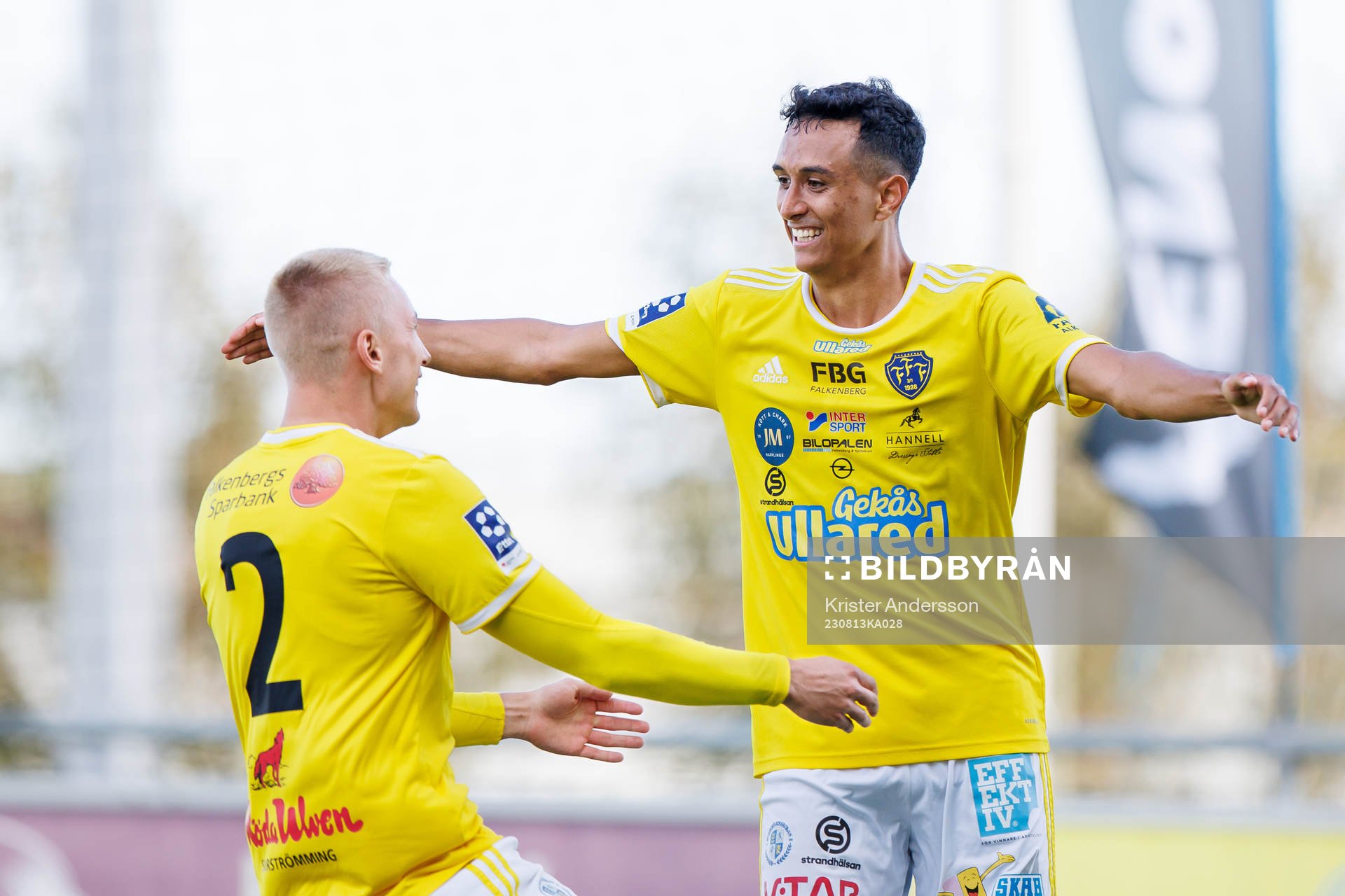 Falkenbergs Oliver Hintsa jublar