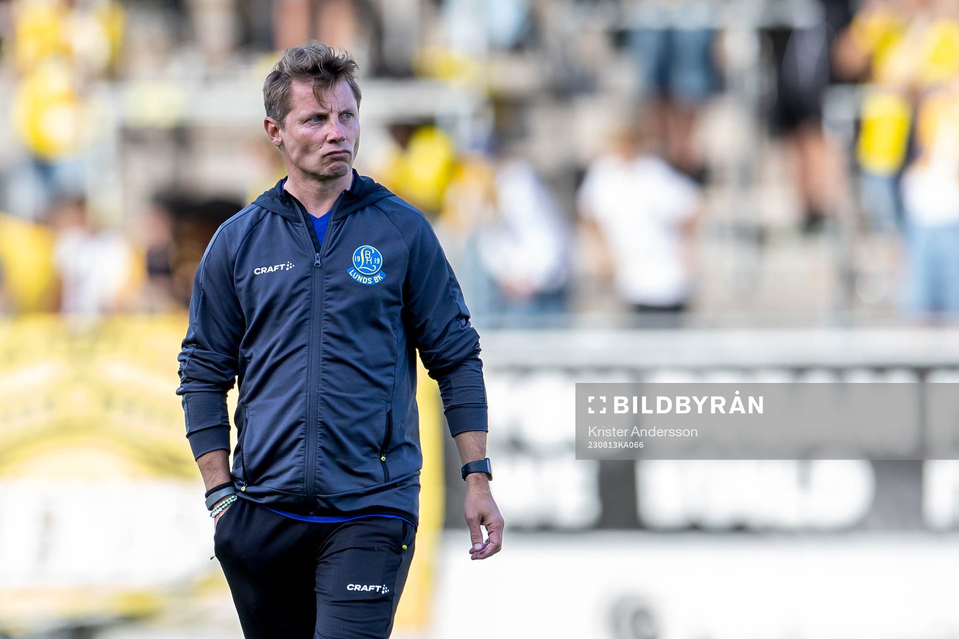 Lunds BKs tränare Jussi Kontinen