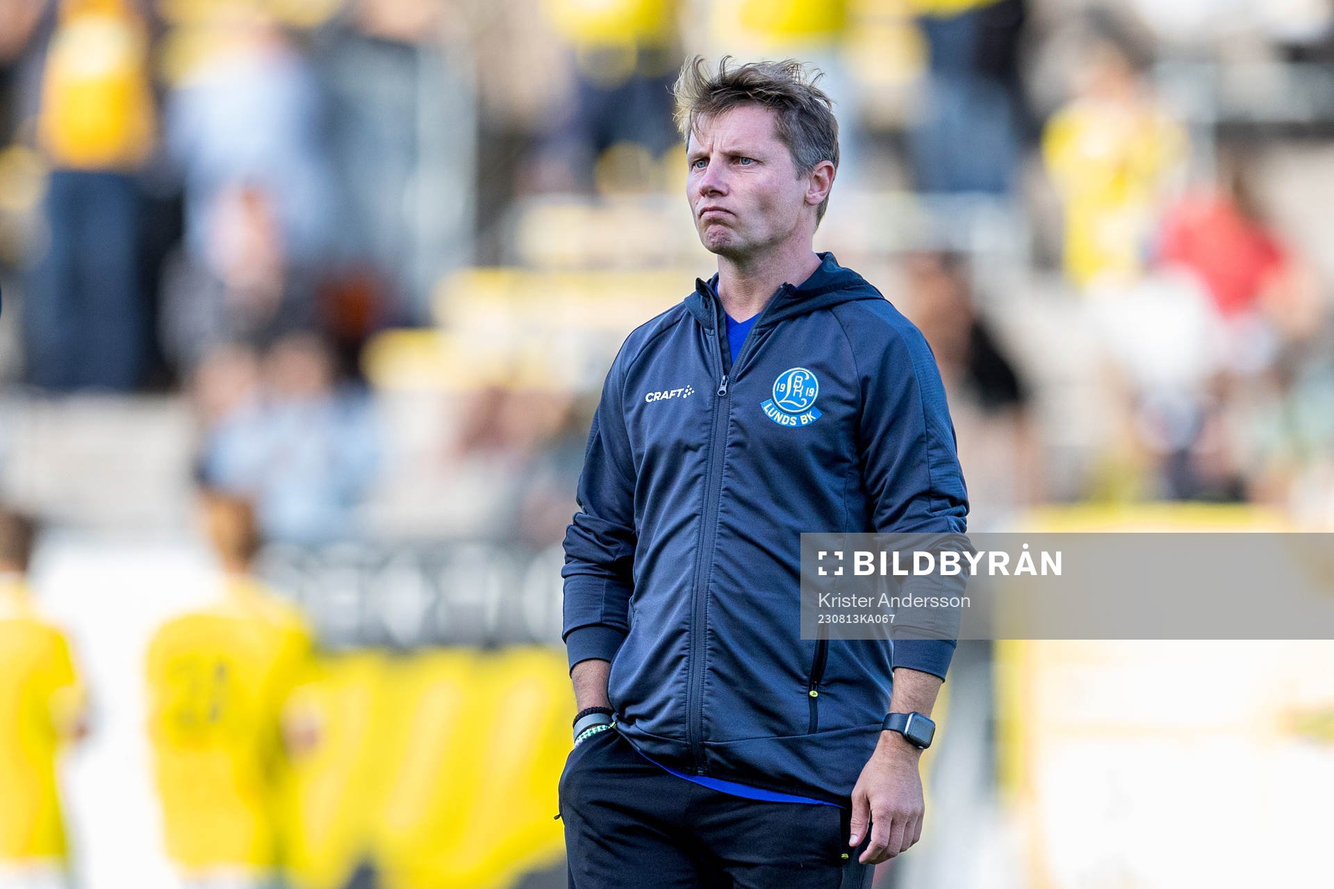 Lunds BKs tränare Jussi Kontinen