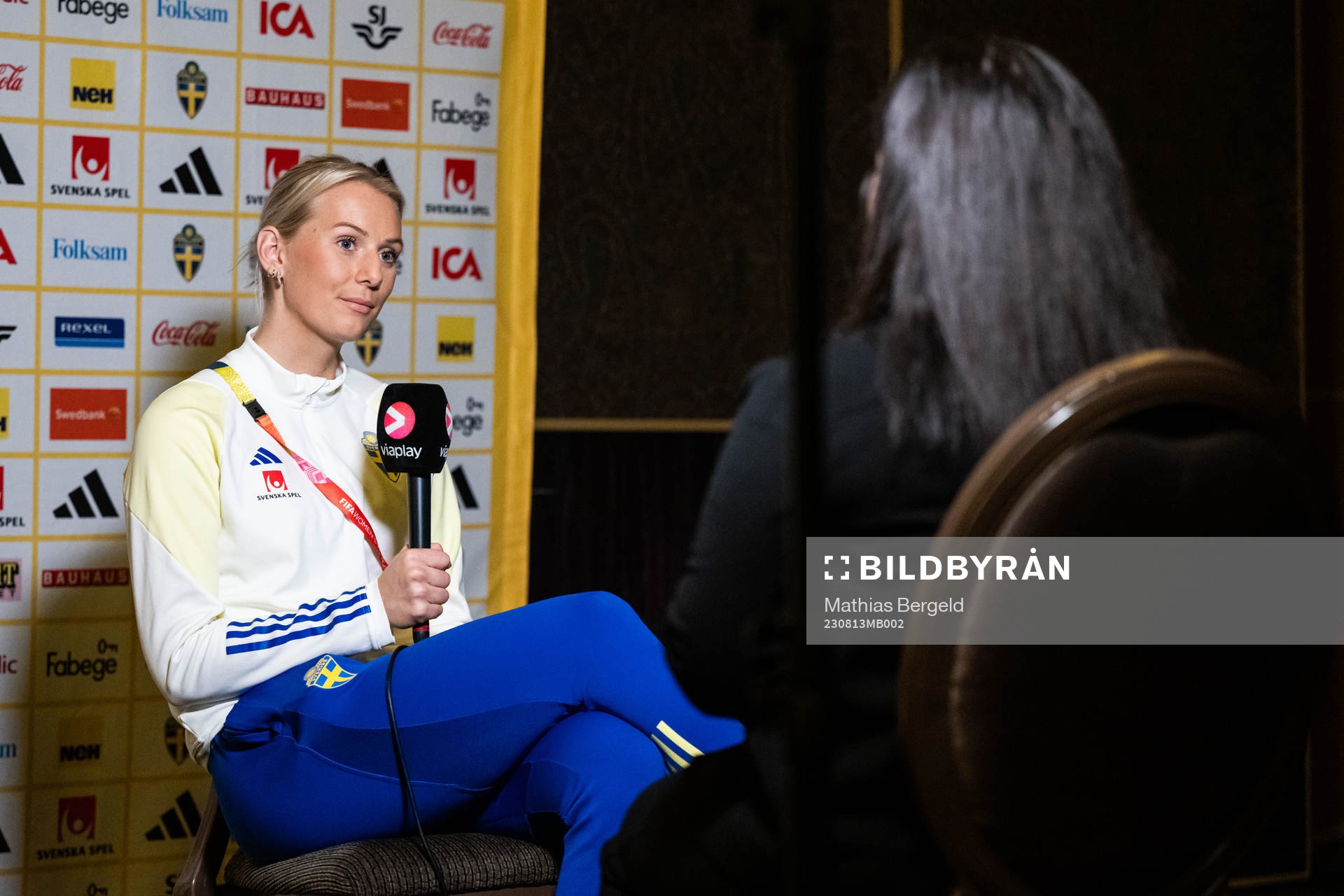 Stina Blackstenius of the Swedish women's national football