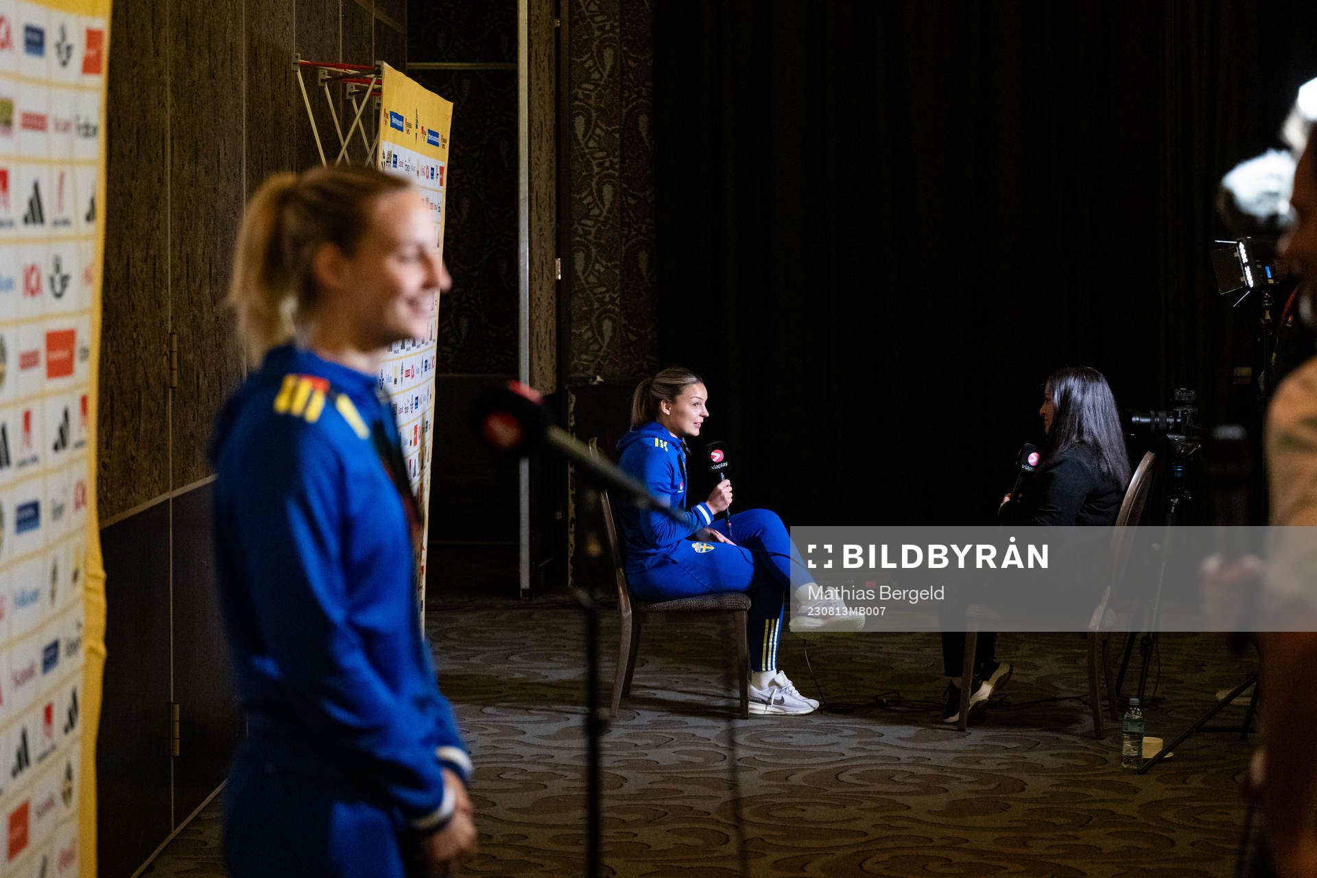Nathalie Björn and Johanna Rytting Kaneryd of the Swedish