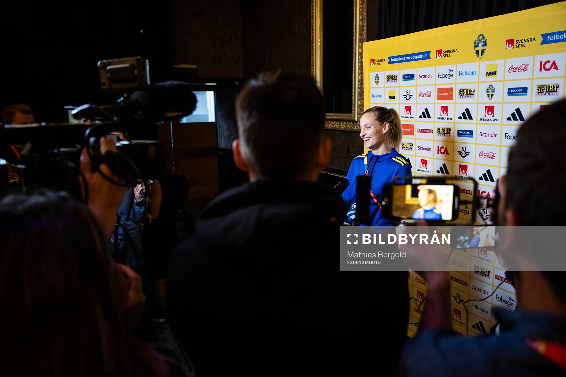 Nathalie Björn of the Swedish women's national football