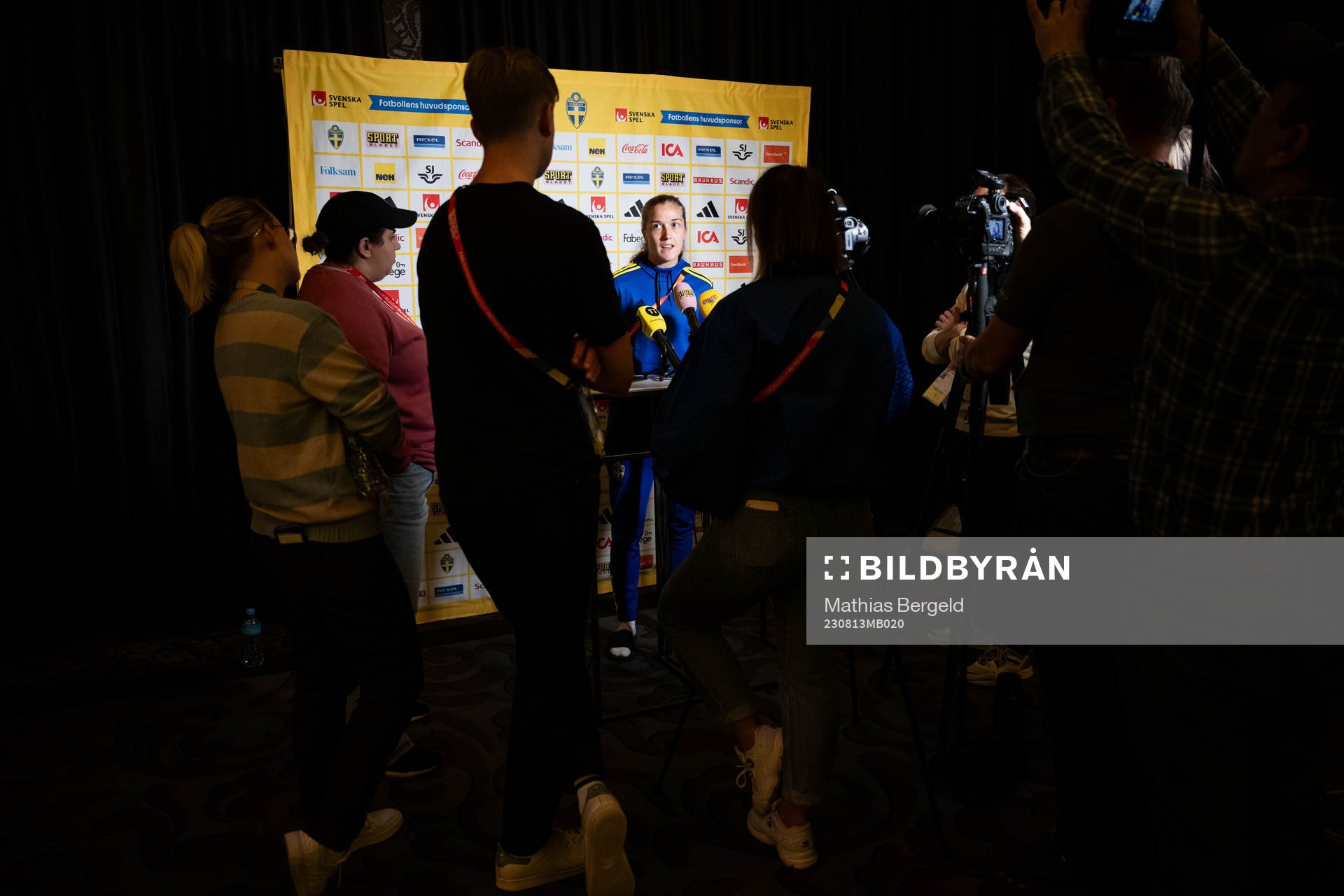 Filippa Angeldahl of the Swedish women's national football