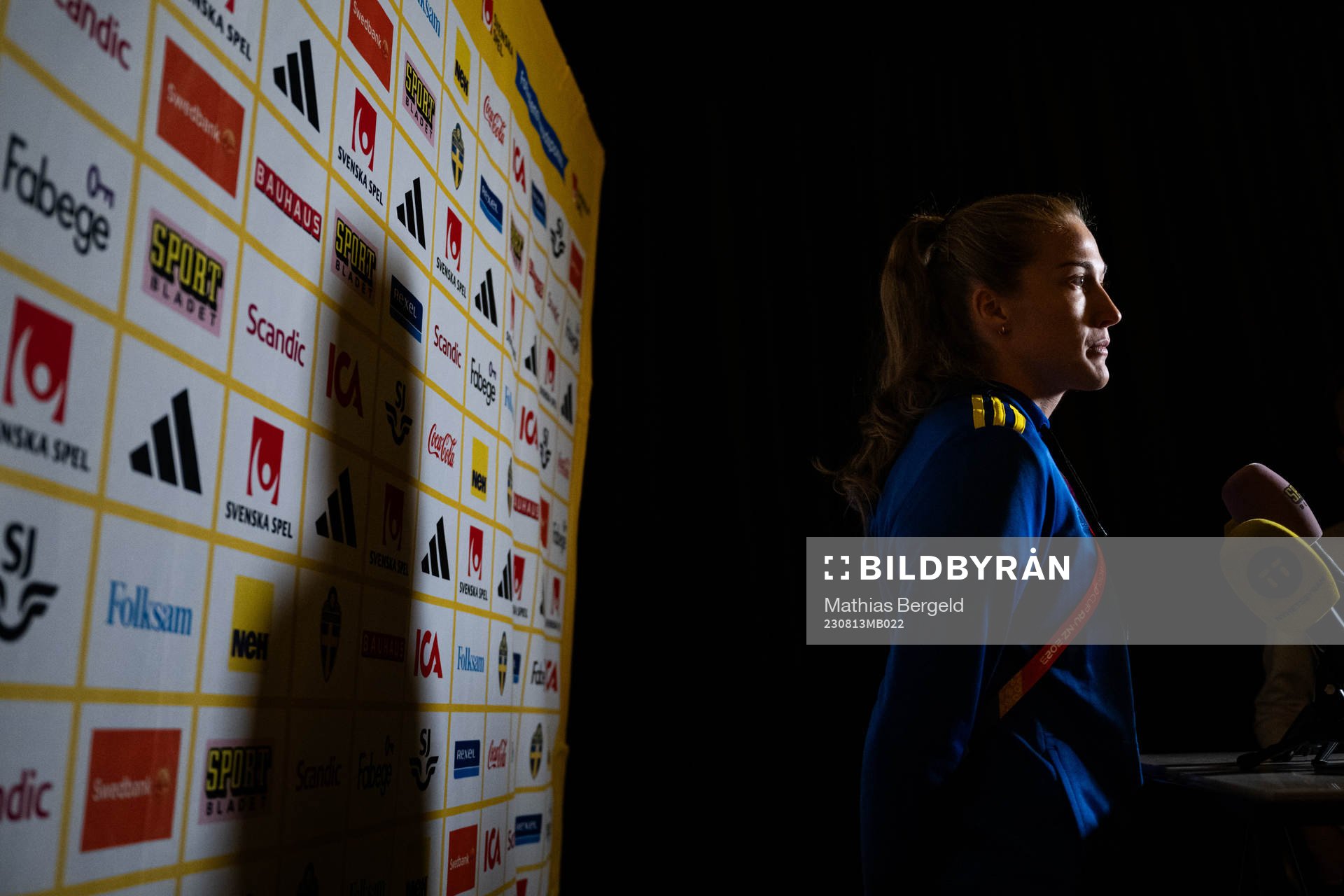 Filippa Angeldahl of the Swedish women's national football