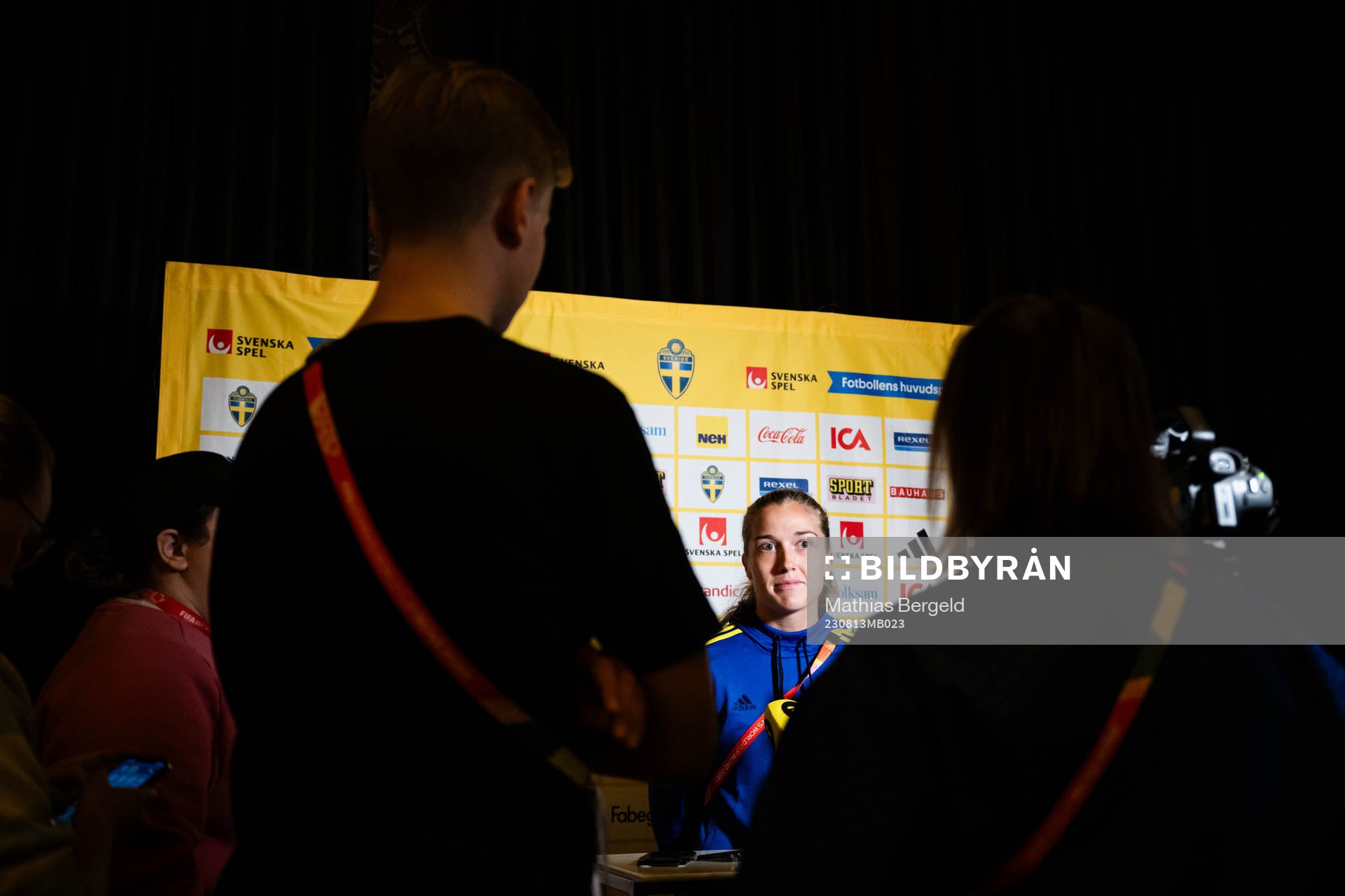 Filippa Angeldahl of the Swedish women's national football