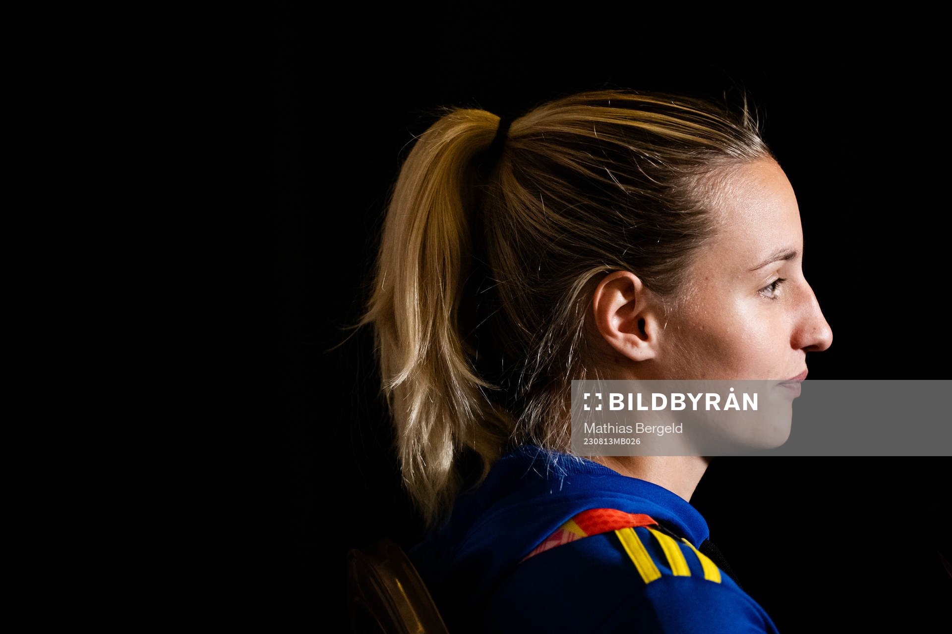 Nathalie Björn of the Swedish women's national football