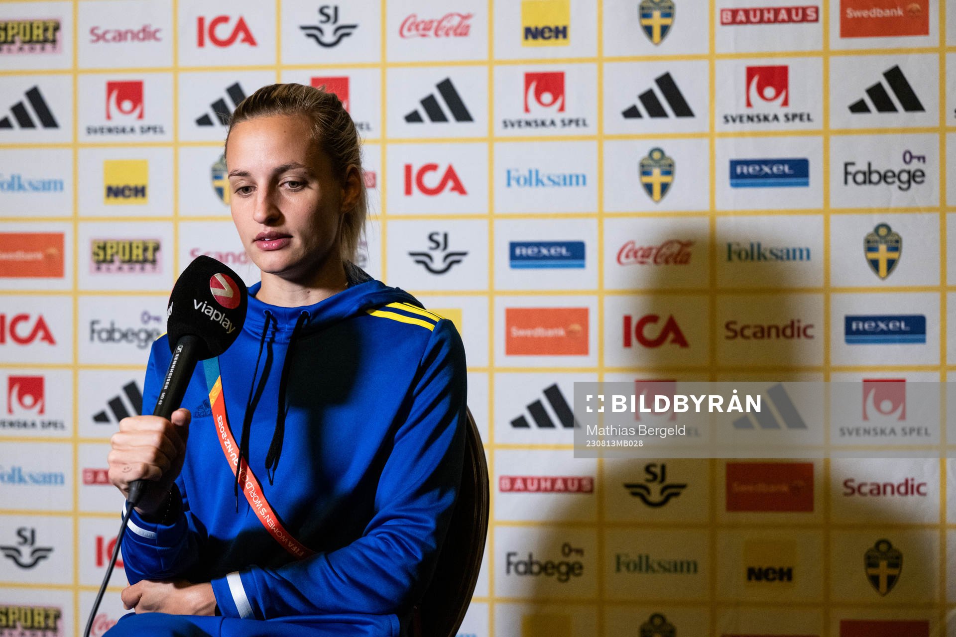 Nathalie Björn of the Swedish women's national football