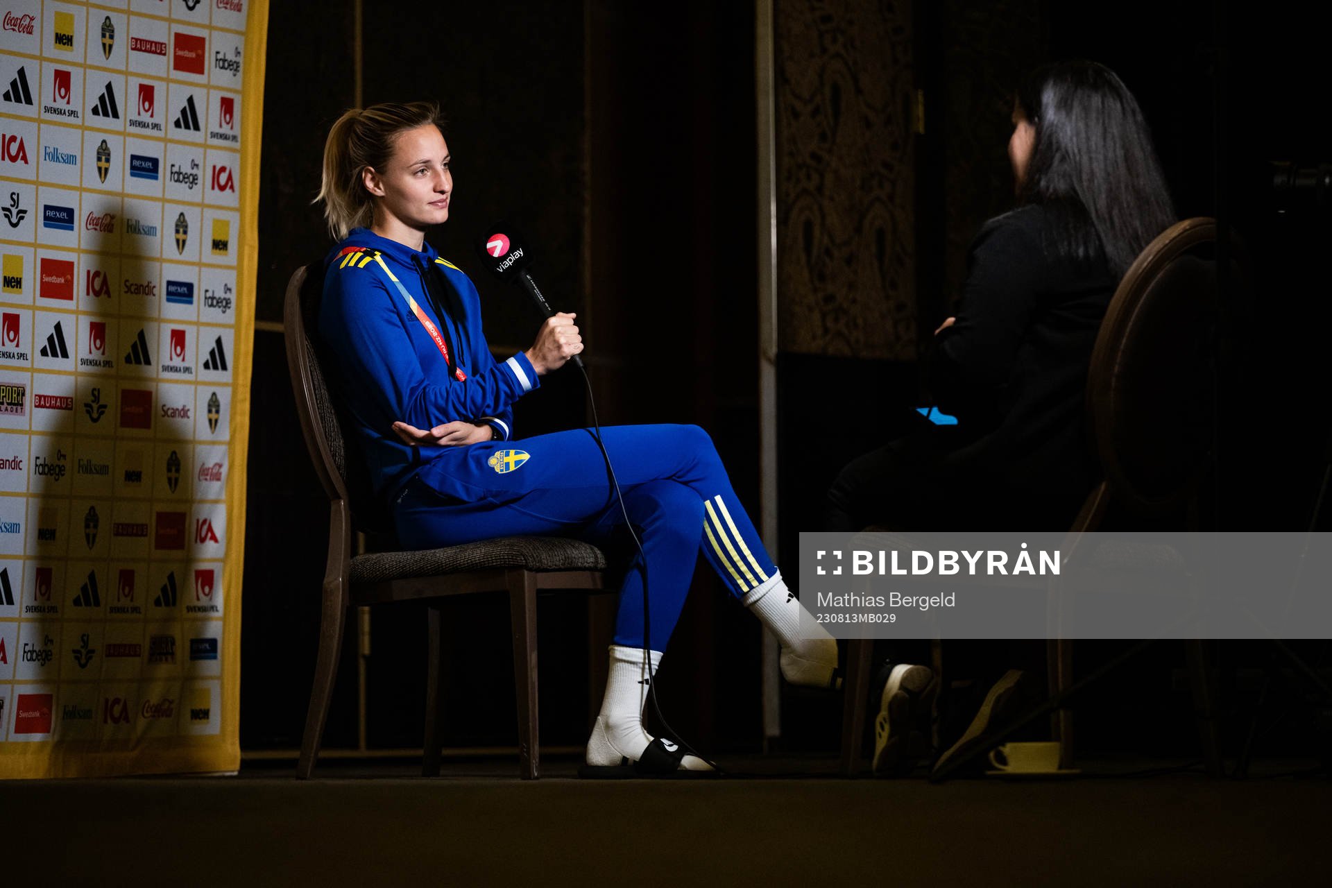 Nathalie Björn of the Swedish women's national football