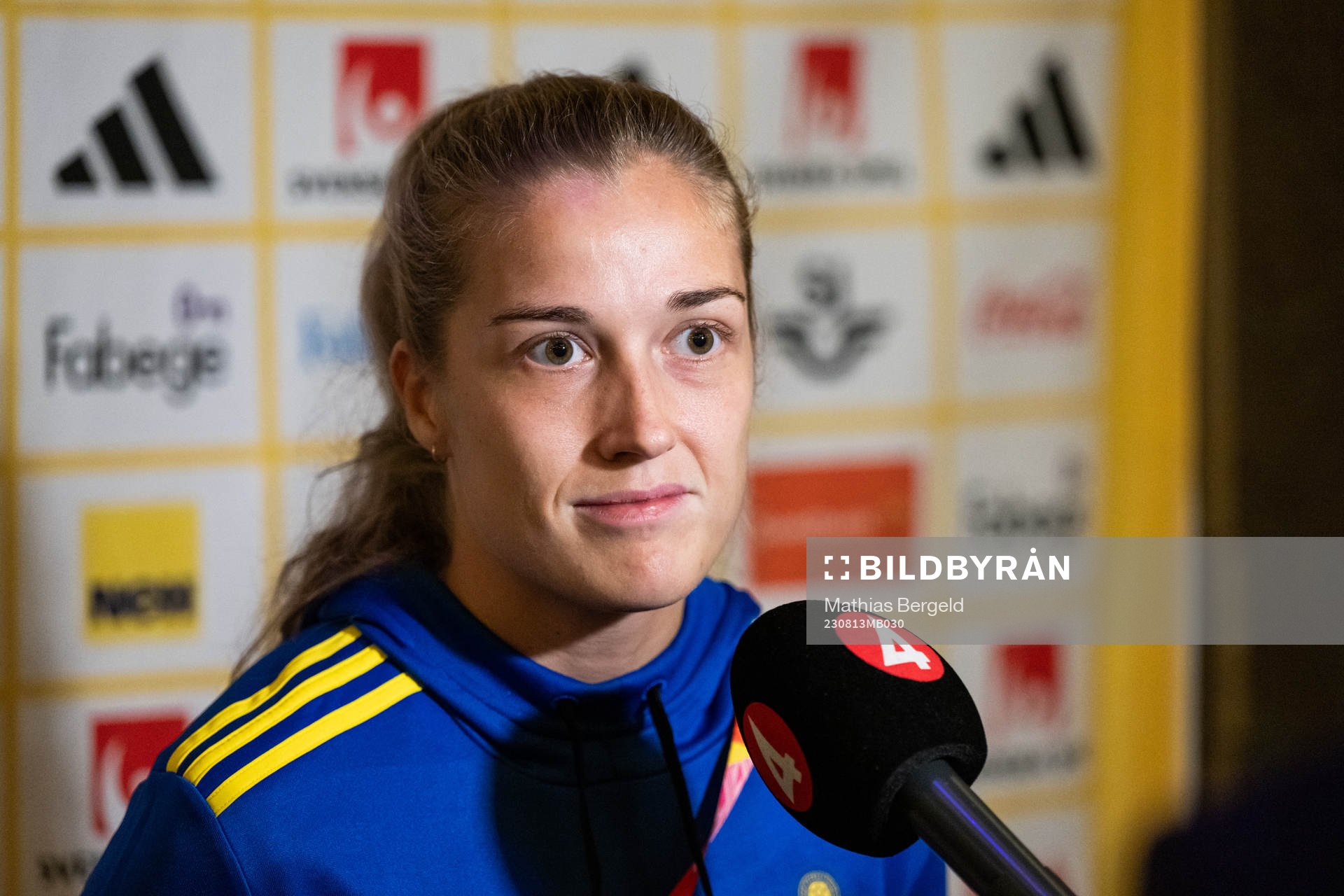 Filippa Angeldahl of the Swedish women's national football