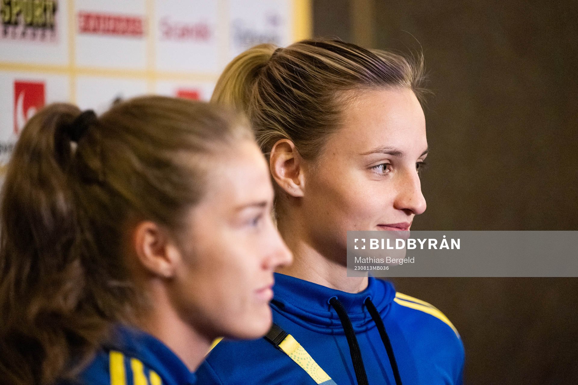 Filippa Angeldahl and Nathalie Björn of the Swedish