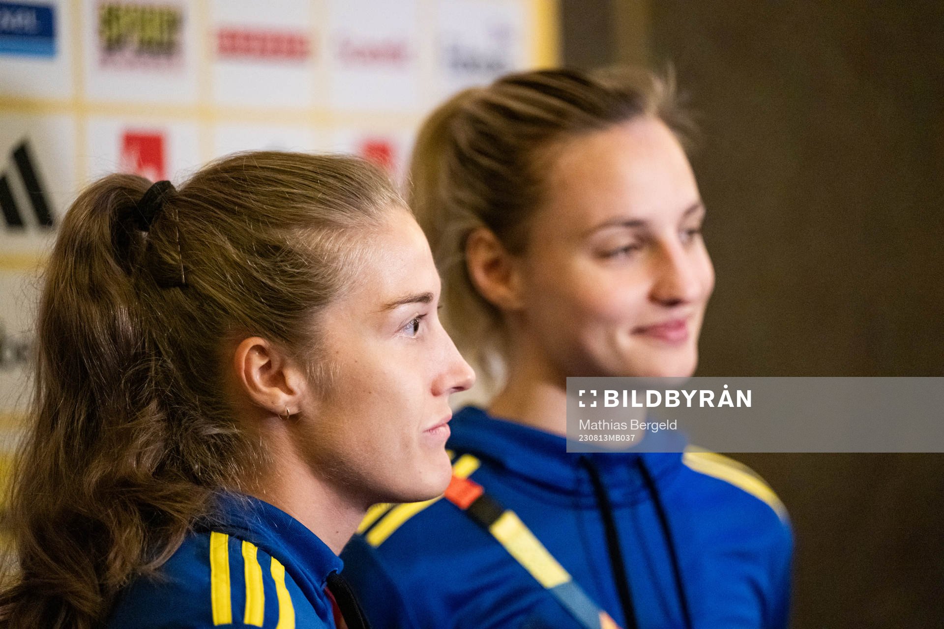 Filippa Angeldahl and Nathalie Björn of the Swedish