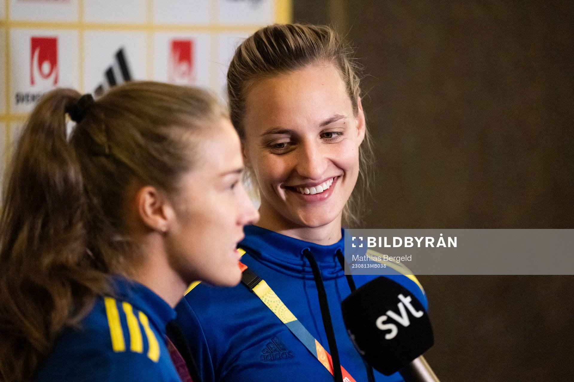 Filippa Angeldahl and Nathalie Björn of the Swedish