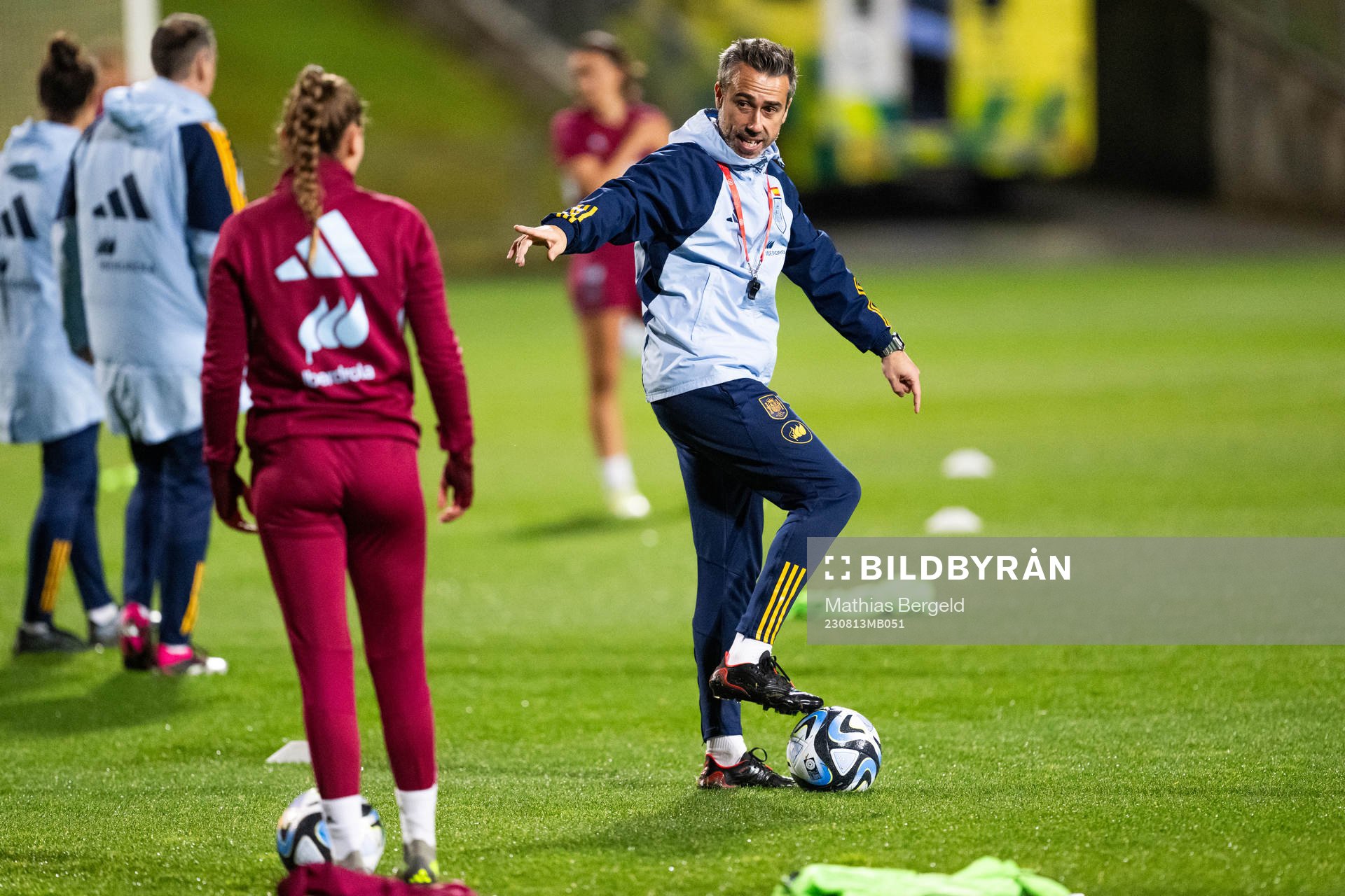 Head coach Jorge Vilda of the Spanish women's national