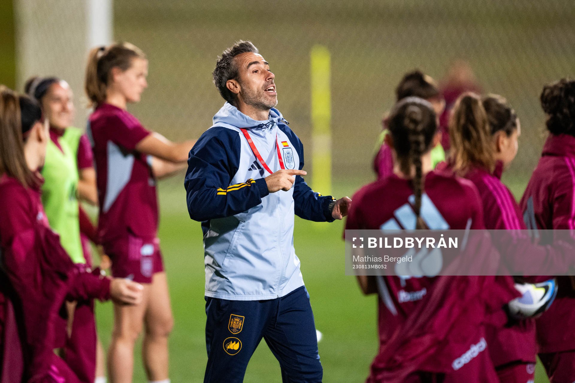 Head coach Jorge Vilda of the Spanish women's national