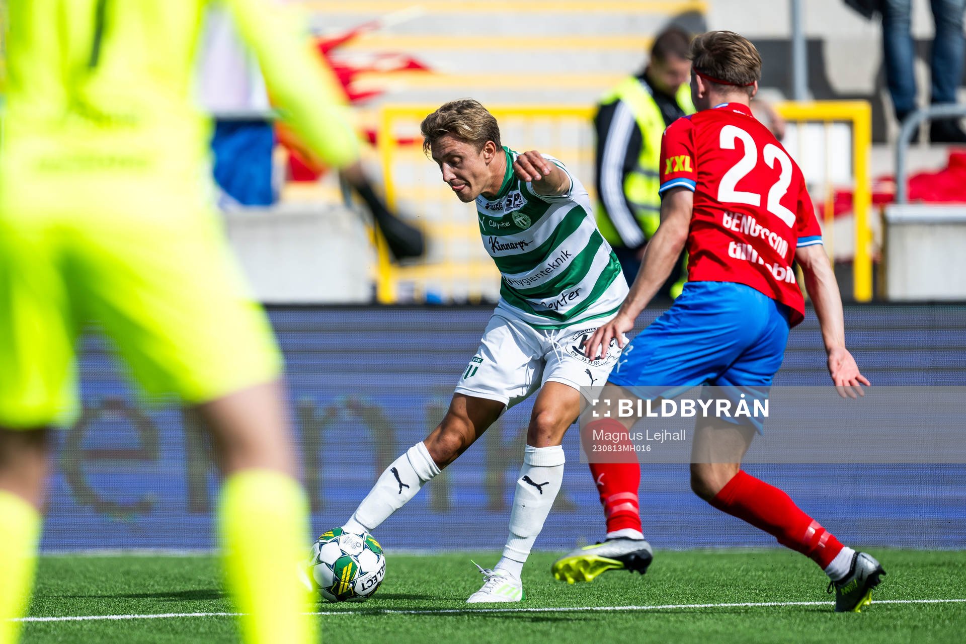 Västerås SKs Simon Gefvert och Simon Bengtsson
