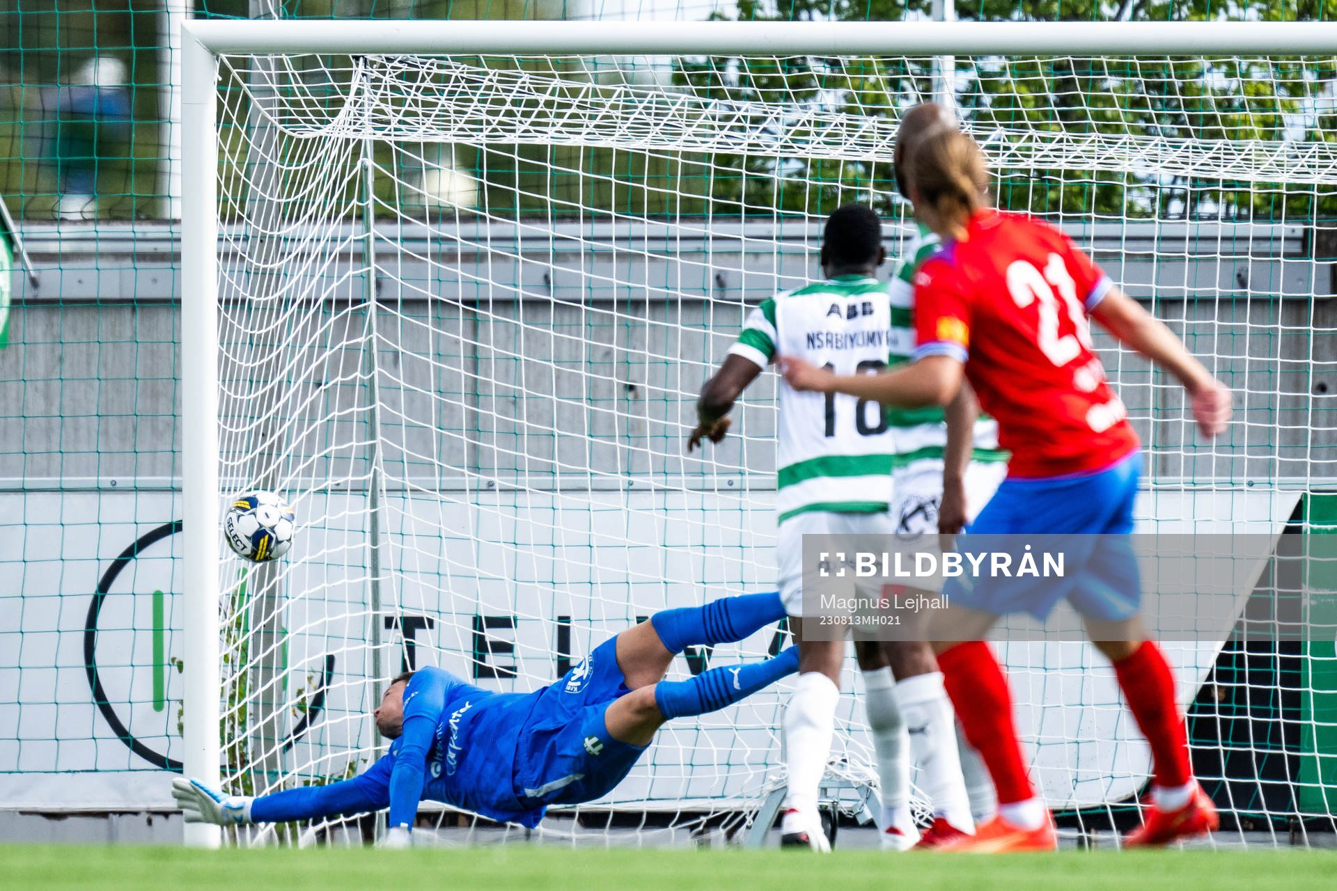 Helsingborgs Charlie Weberg gör 0-2