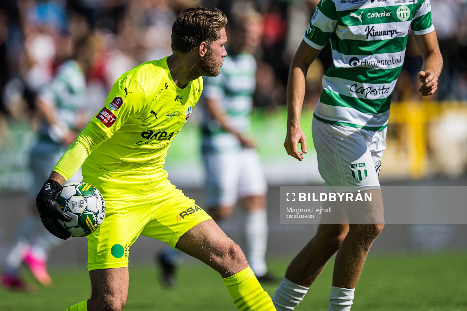 Helsingborgs målvakt Kalle Joelsson