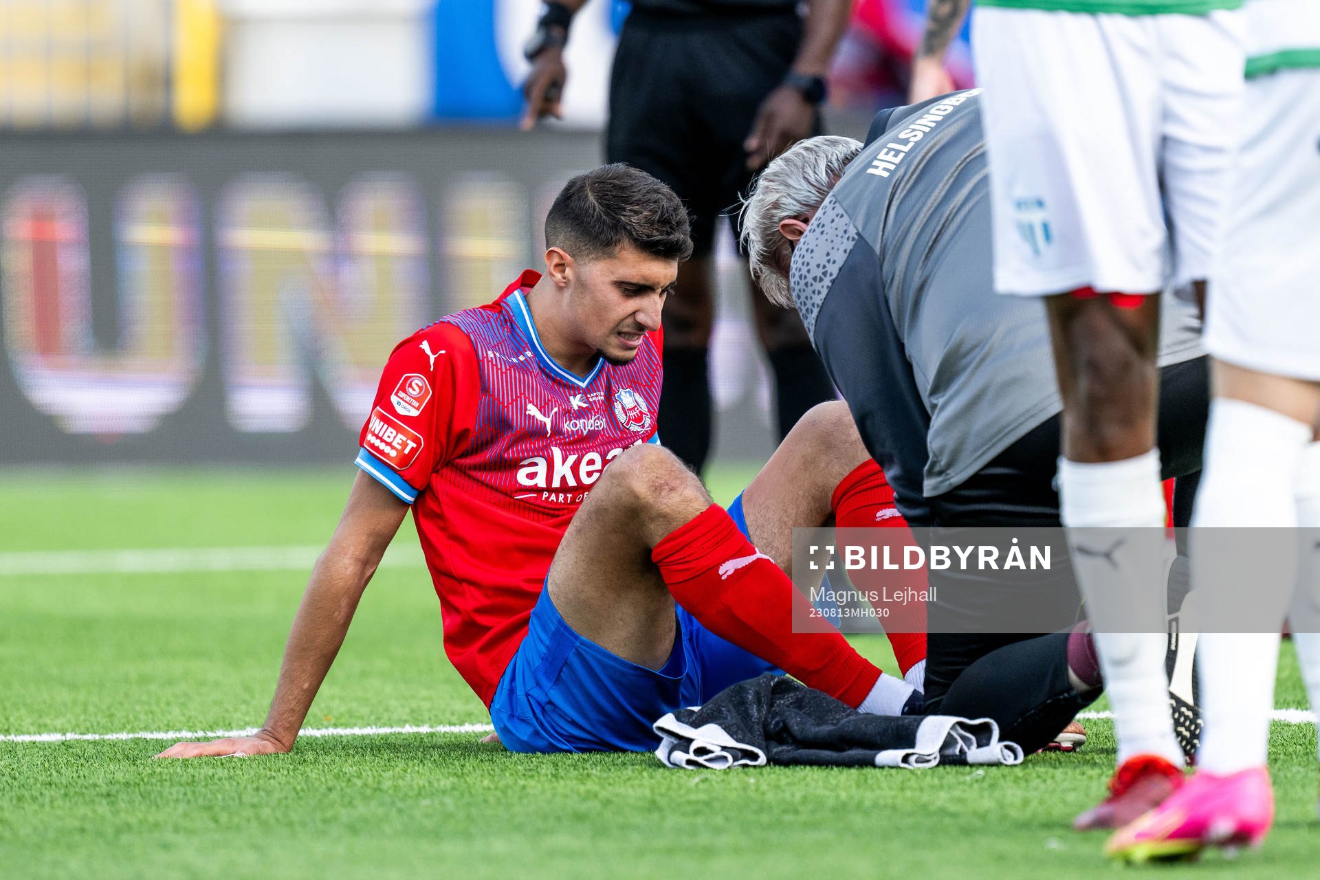 Helsingborgs Amar Muhsin får vård