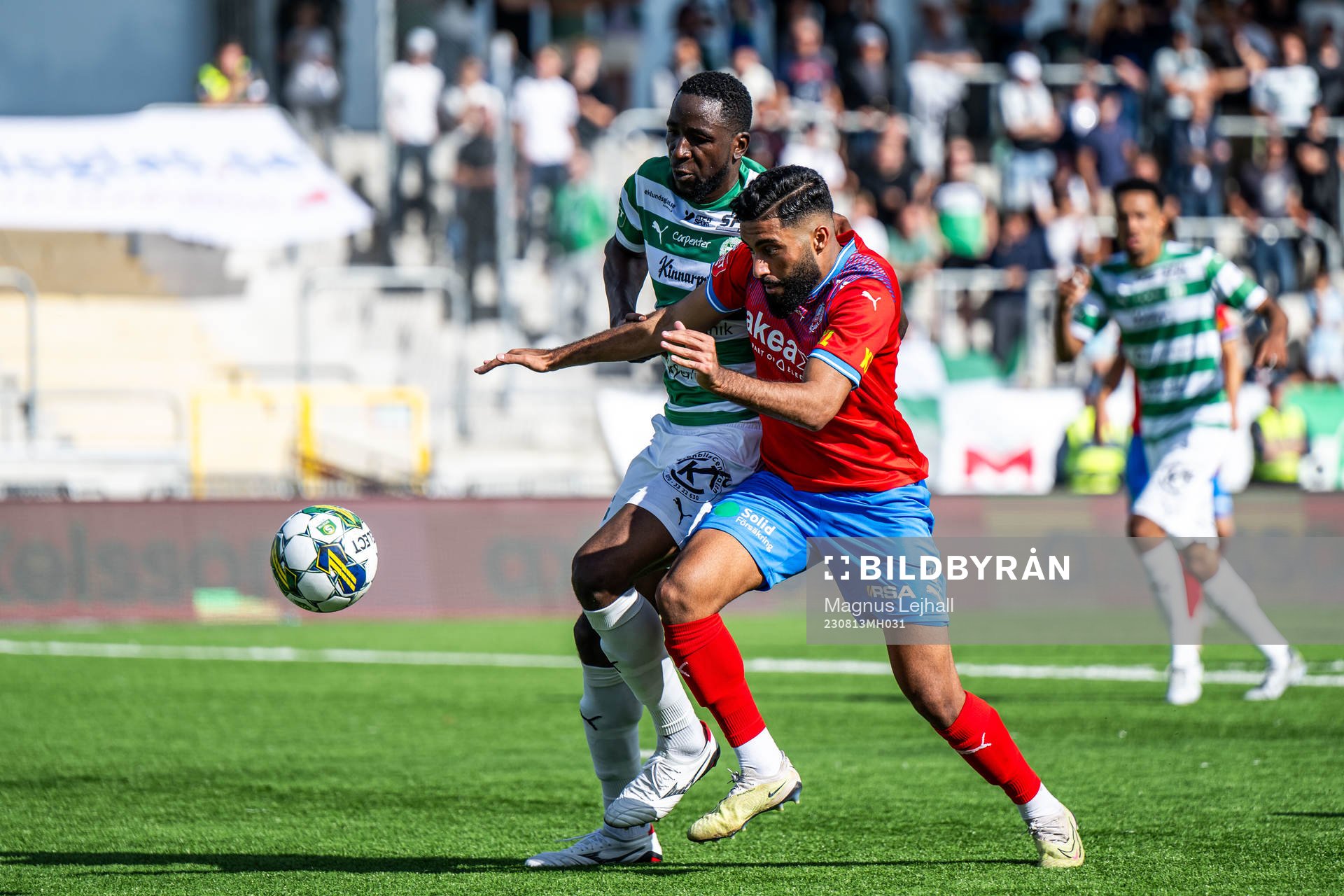 Helsingborgs Amin Al-Hamawi och Västerås SKs Frederic