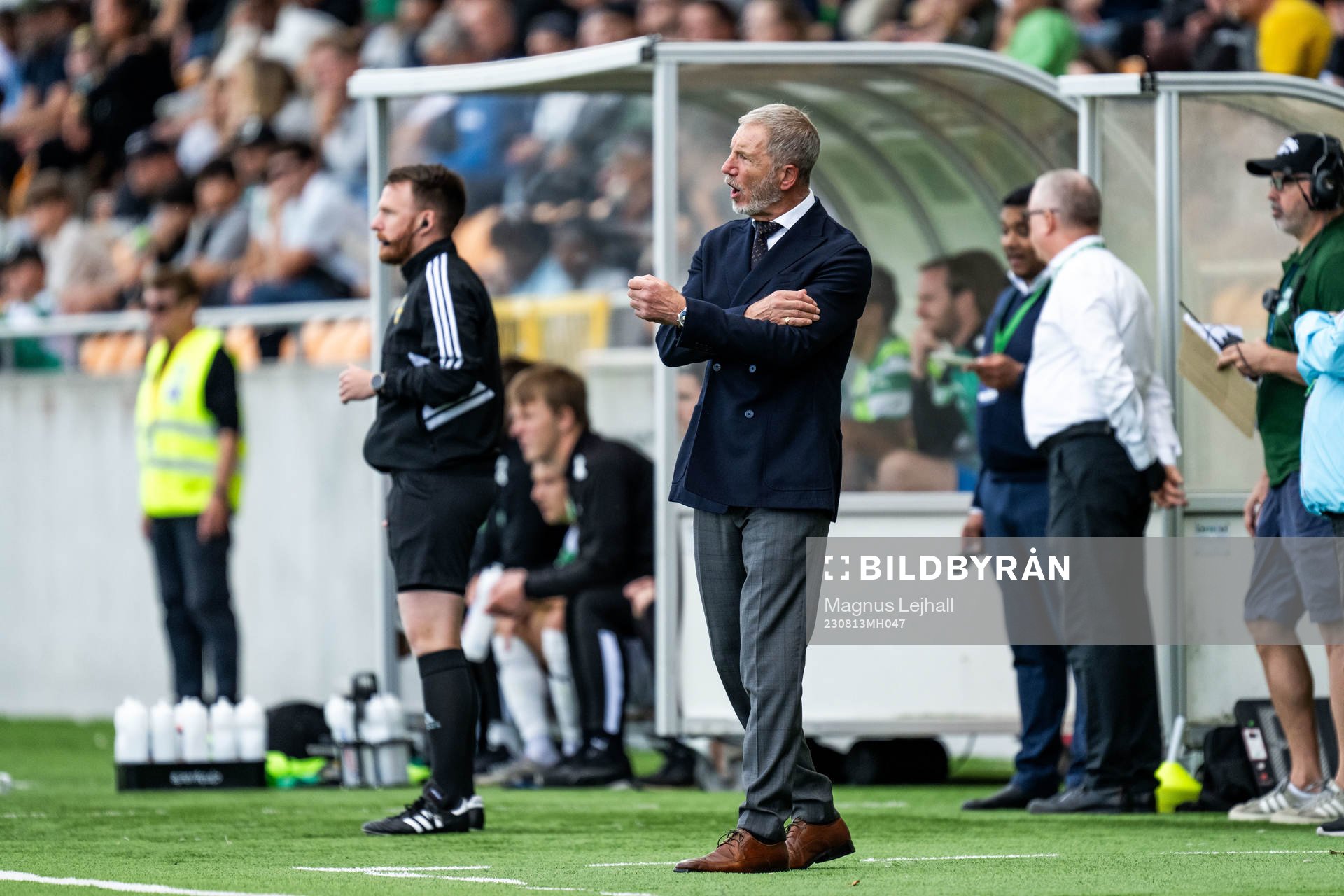 Helsingborgs tränare Stuart Baxter