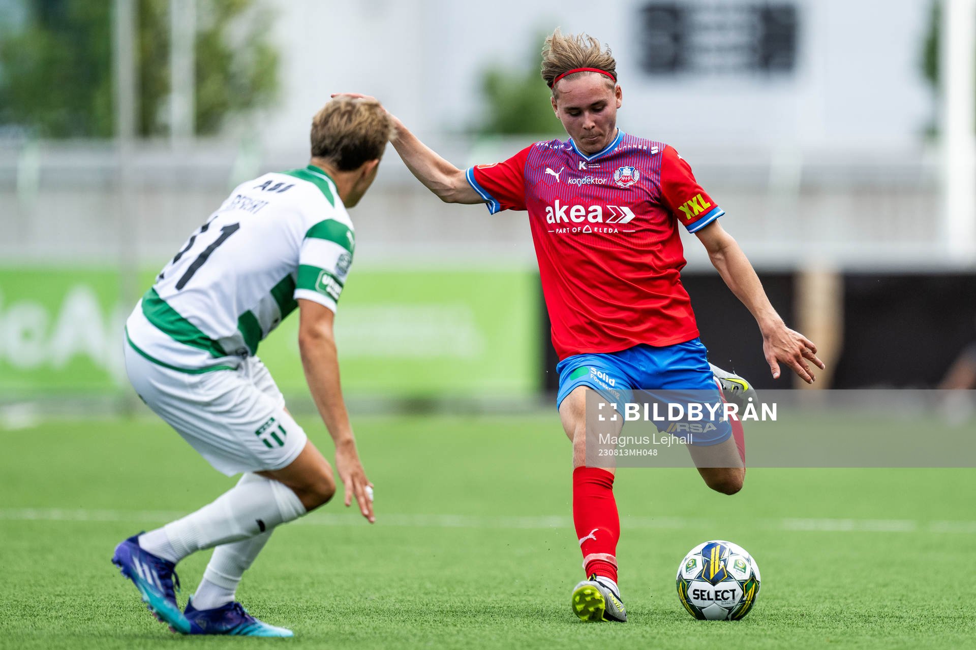 Västerås SKs Simon Gefvert och Helsingborgs Simon