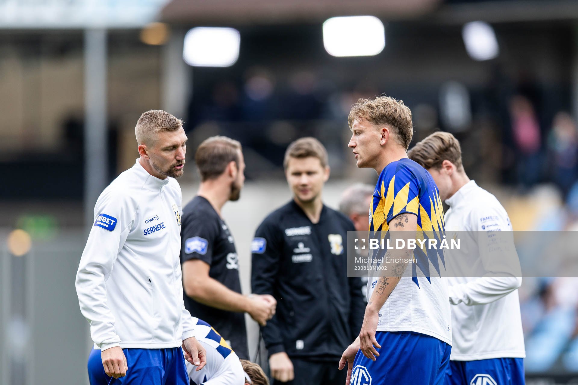 IFK Göteborgs Sebastian Eriksson och Sebastian Hausner